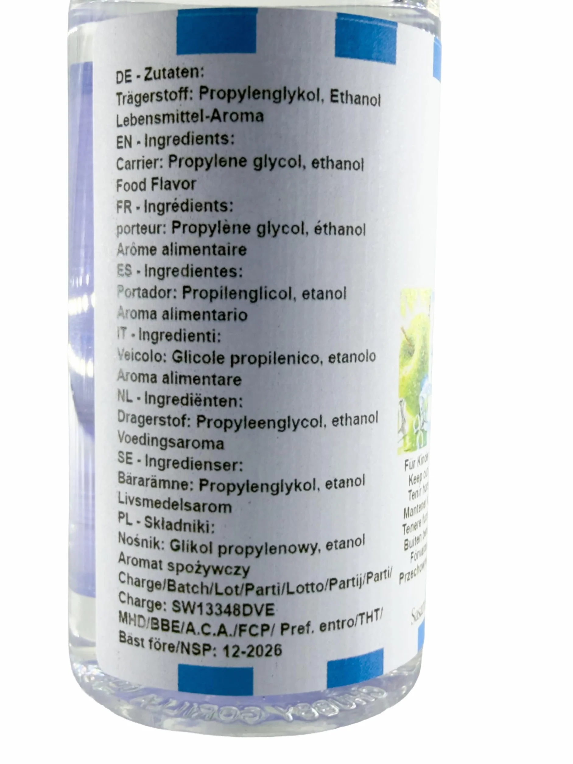 Chilled Green Apple – kwaśne zielone jabłko Ice aromat koncentrat – Wegański – Sasami – 10ml