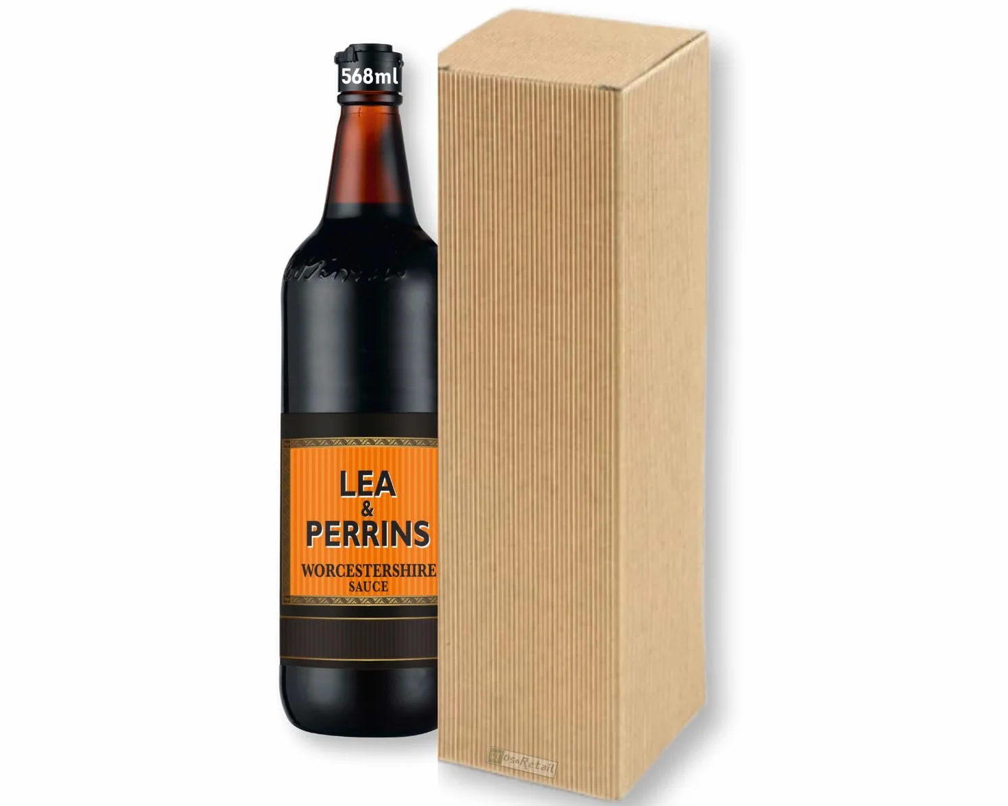Worcestershire Lea & Perrins Salsa 568 ml - bezpieczna wysyłka w ochronnym pudełku | jakość OsoRetail