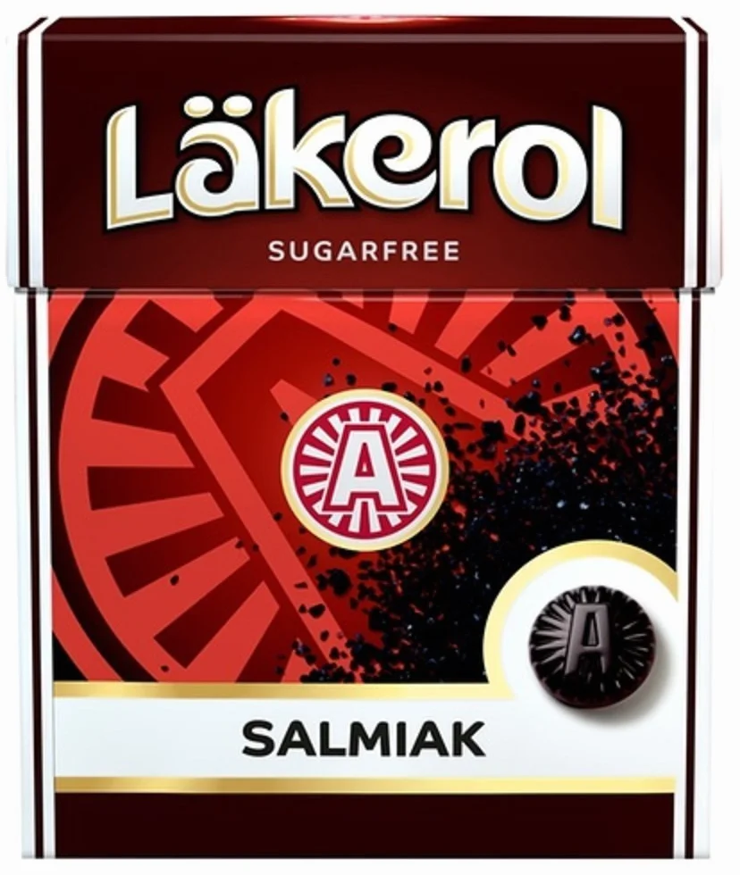 Cloetta Läkerol Salmiak 4 x 25 g