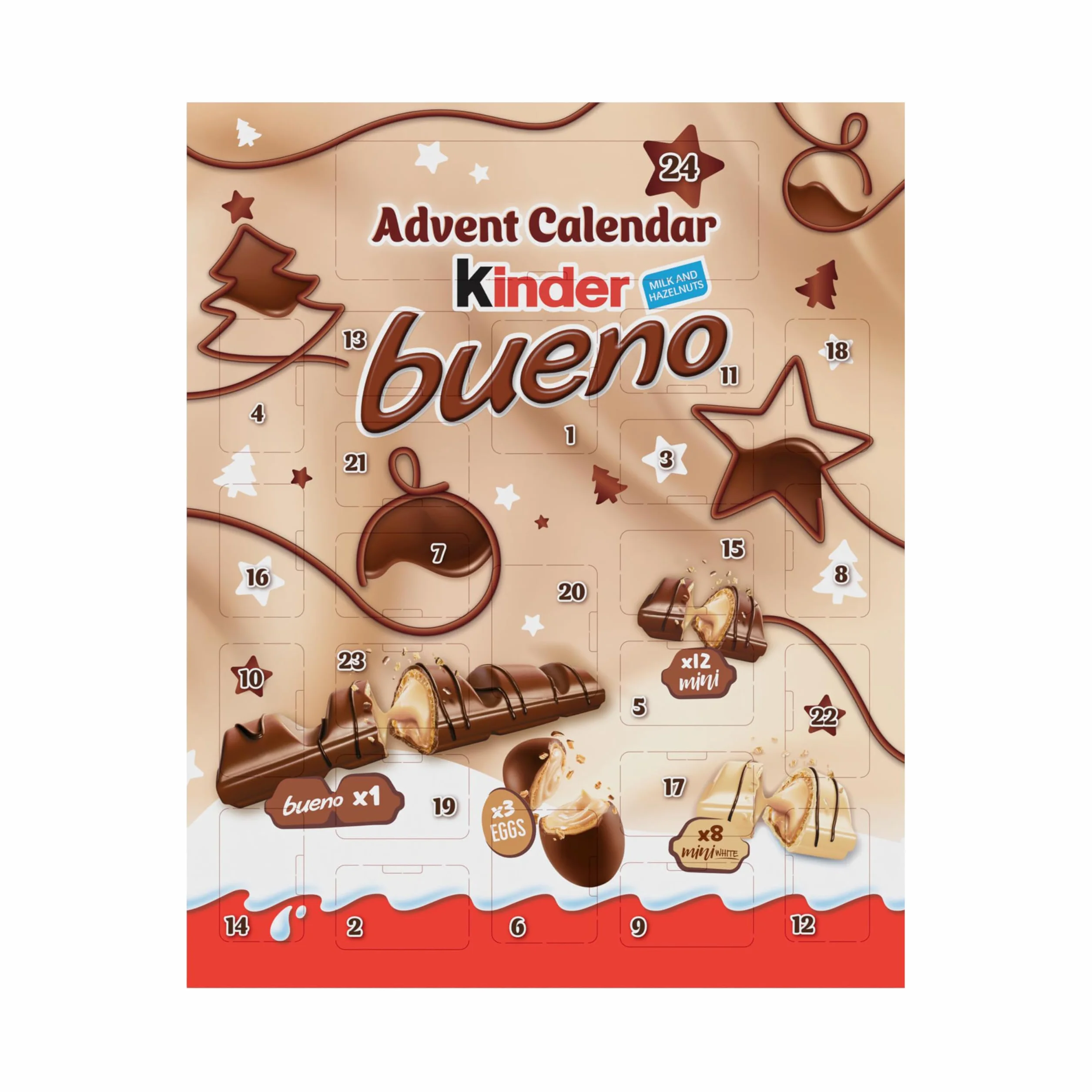 Kinder Bueno kalendarz adwentowy 181 g
