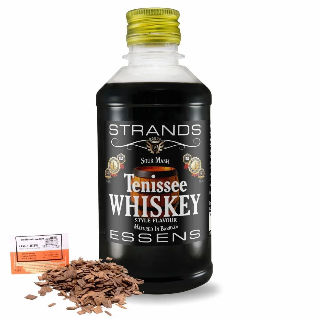 Ekstrakt do wódki whisky Tennessee 250 ml + chipsy dębowe 20 ml
