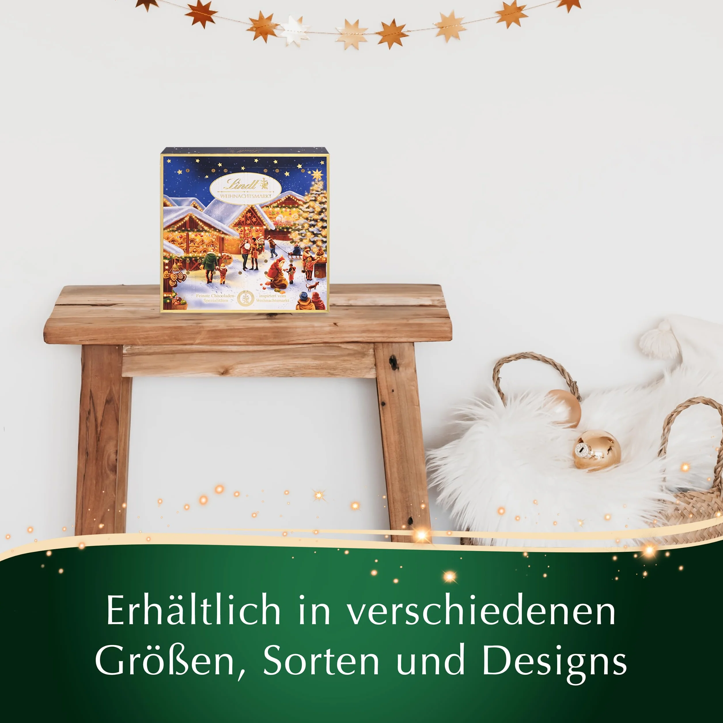 Lindt & Sprüngli Kalendarz adwentowy 115 g