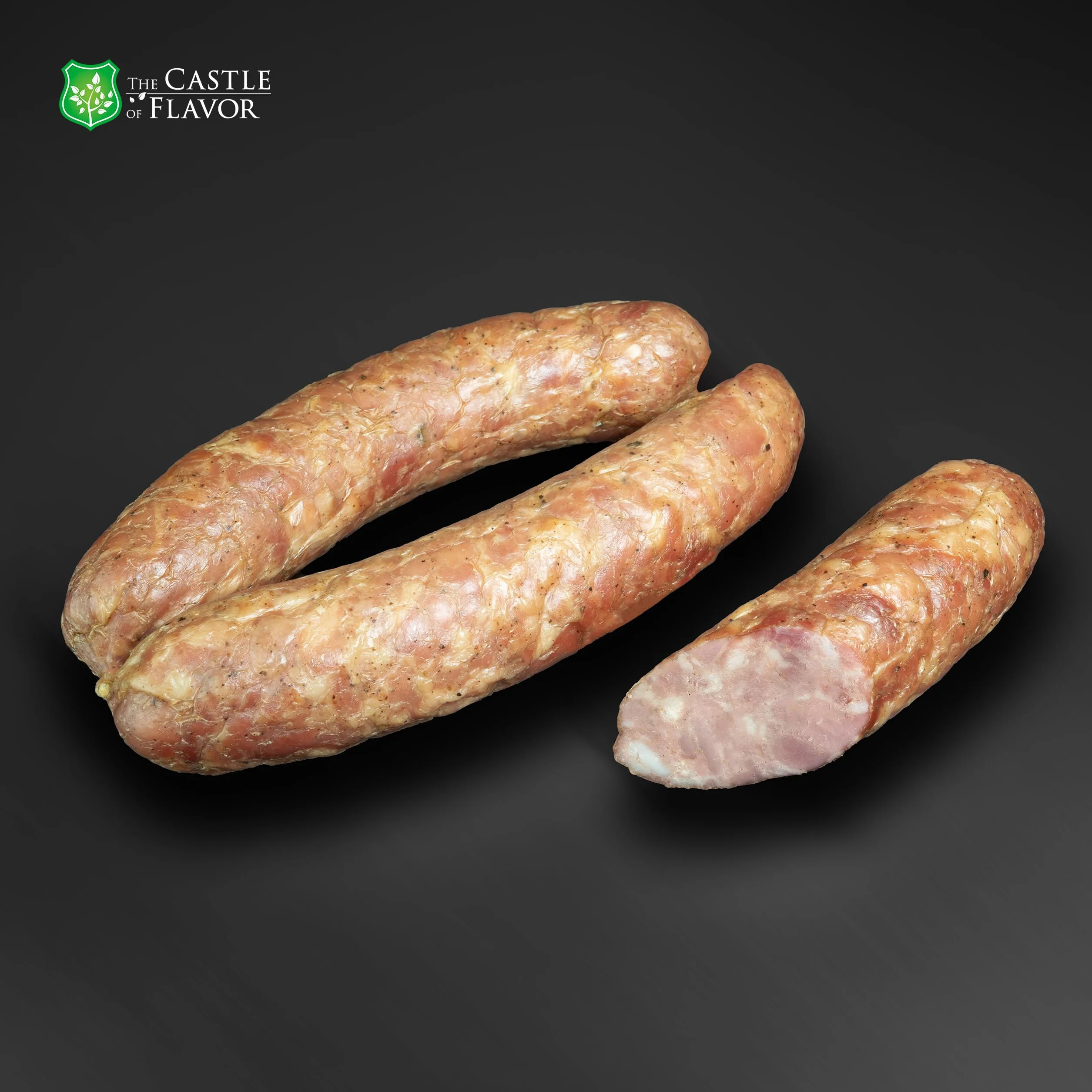 Suszona kiełbasa wieprzowa – marynowana w ziołach i tradycyjnie wędzona – tradycyjna wędzona i suszona kiełbasa wiejska, intensywny aromat jałowca i czosnku 2op. x 450g = 900g