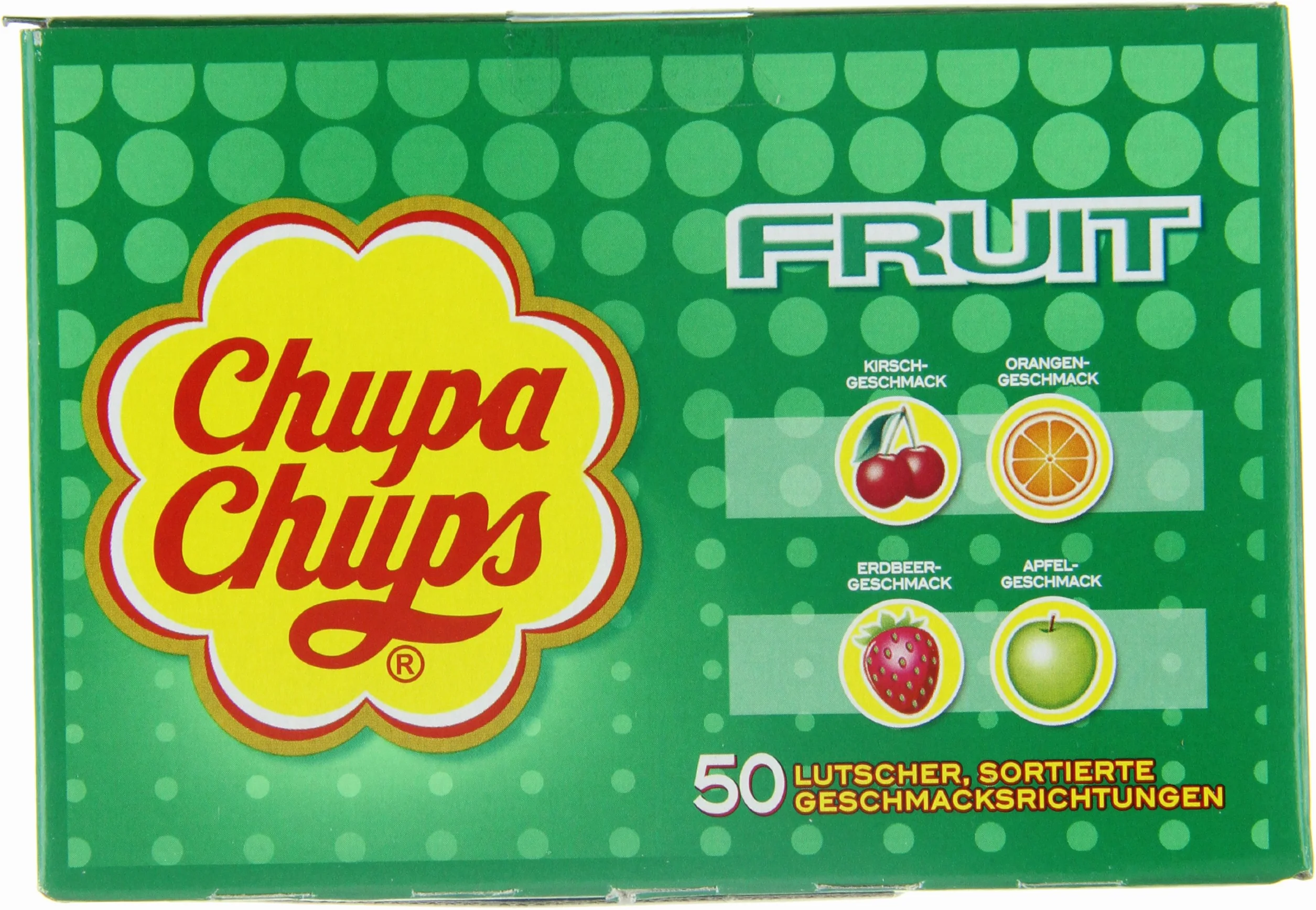 Chupa Chups Owocowe lizaki 50 szt