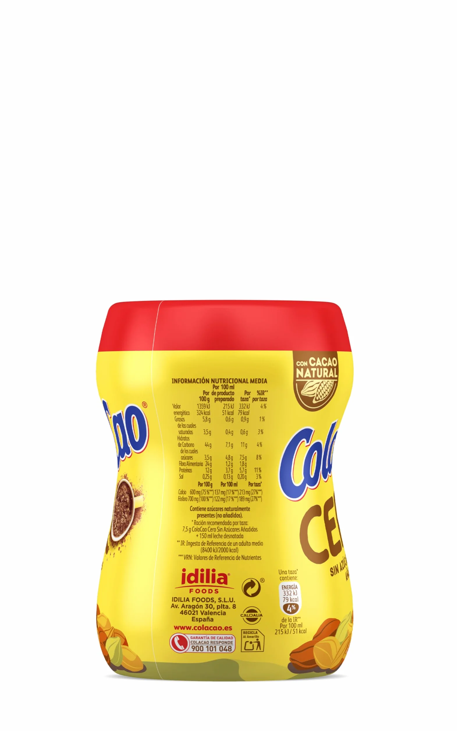 ColaCao - Kakaopulver 0%