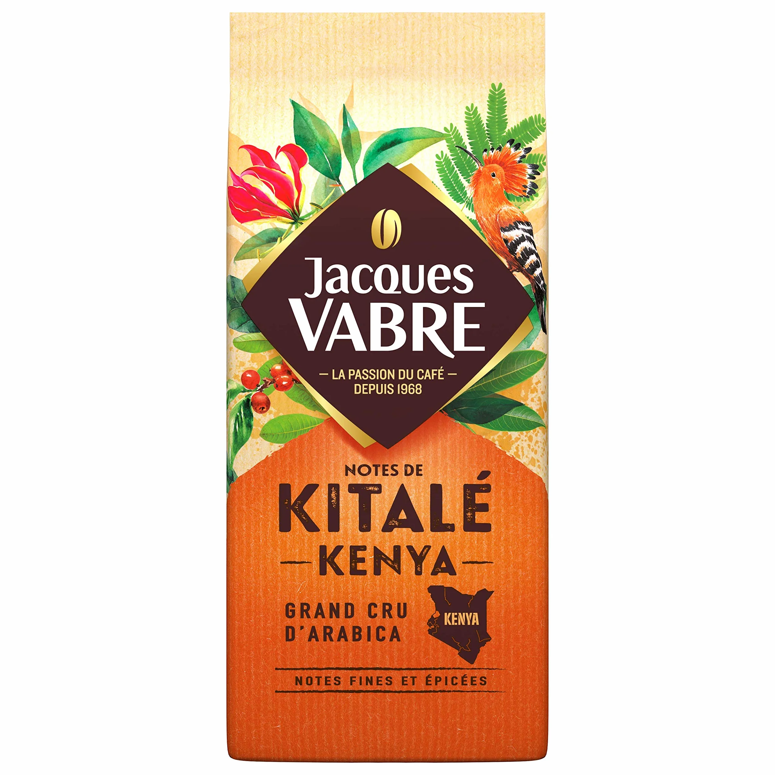 Jacques Vabre Kitalé Origine Kénya kawa mielona, 250 g