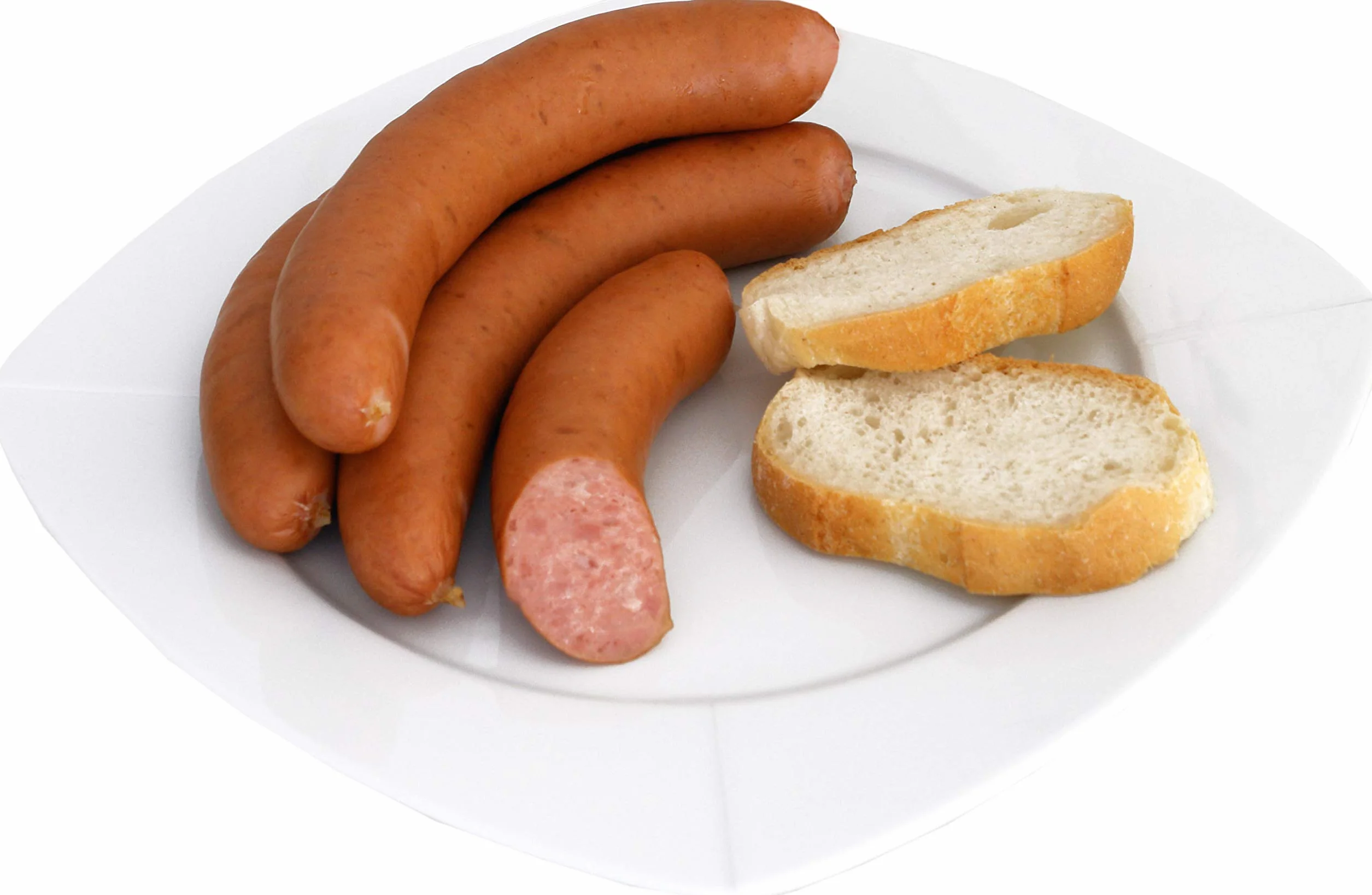 Mistrzowska kiełbasa z koziołka myśliwskiego, tradycyjna kiełbaska, wędzona kiełbasa w naturalnym jelicie, jakość premium, 4 x 150 g