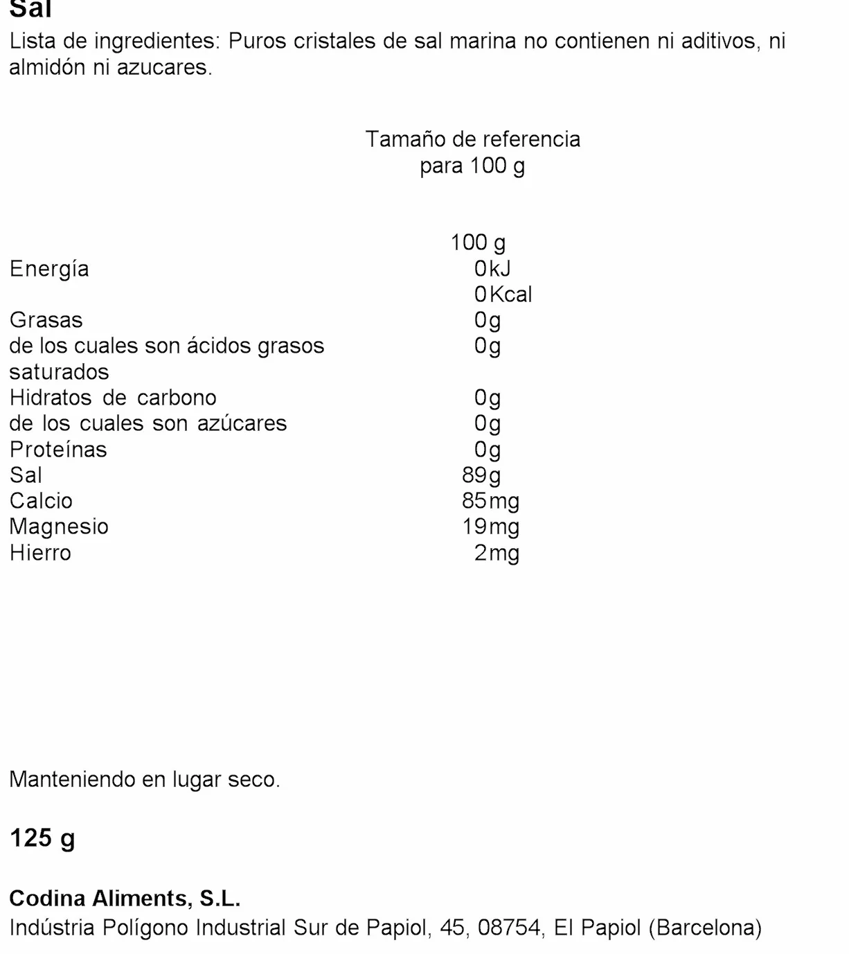 Maldon morskie płatki soli (125 g) od artykułów spożywczych