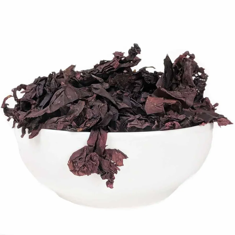 ALGALICIOUS Bio Dulse płatki | 50 g | płatki glonów dziko wyhodowane z północnego Atlantyku | Lapentang jest wegański i bezglutenowy | bogaty w minerały i białko