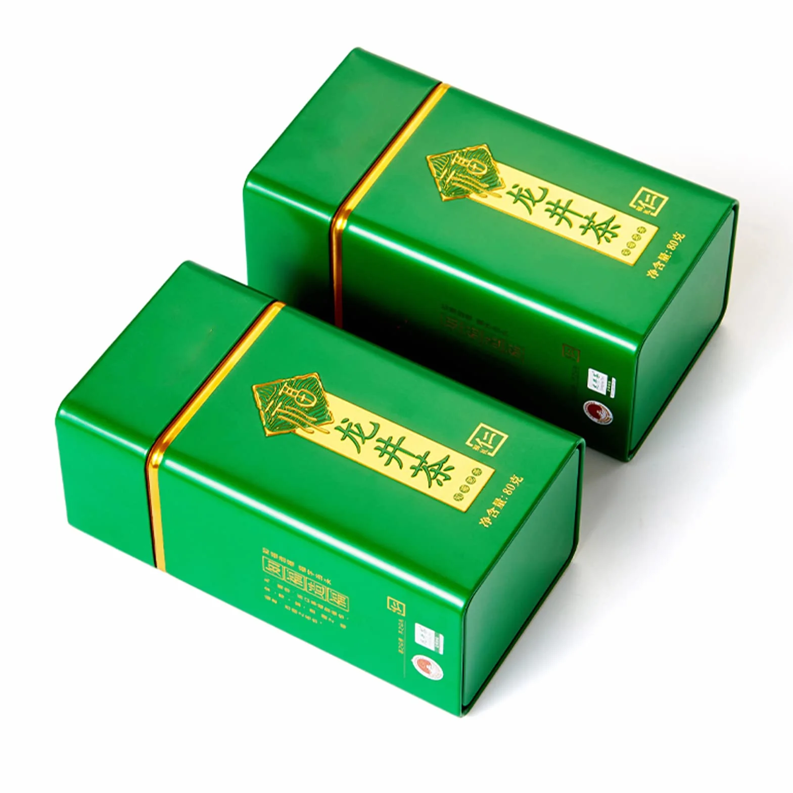 Chińska Zielona Herbata Herbata Longjing, Longjing Tea Dragon Well Zielona Herbata Zbierana Przed czystą jasnością Chińska Zielona Herbata w Puszkach