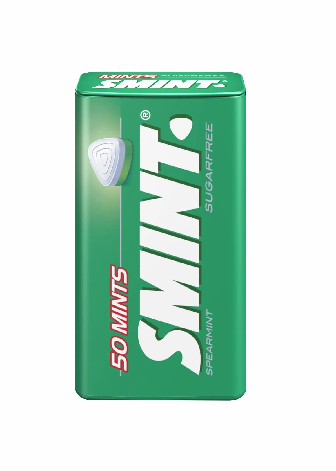 SMINT Mints Spearmint 12 metalowych puszek pastylki miętowe bez cukru