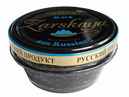 Dovgan Black Caviar "Dovgan Gourmet", czteropak (4 x 100 g)