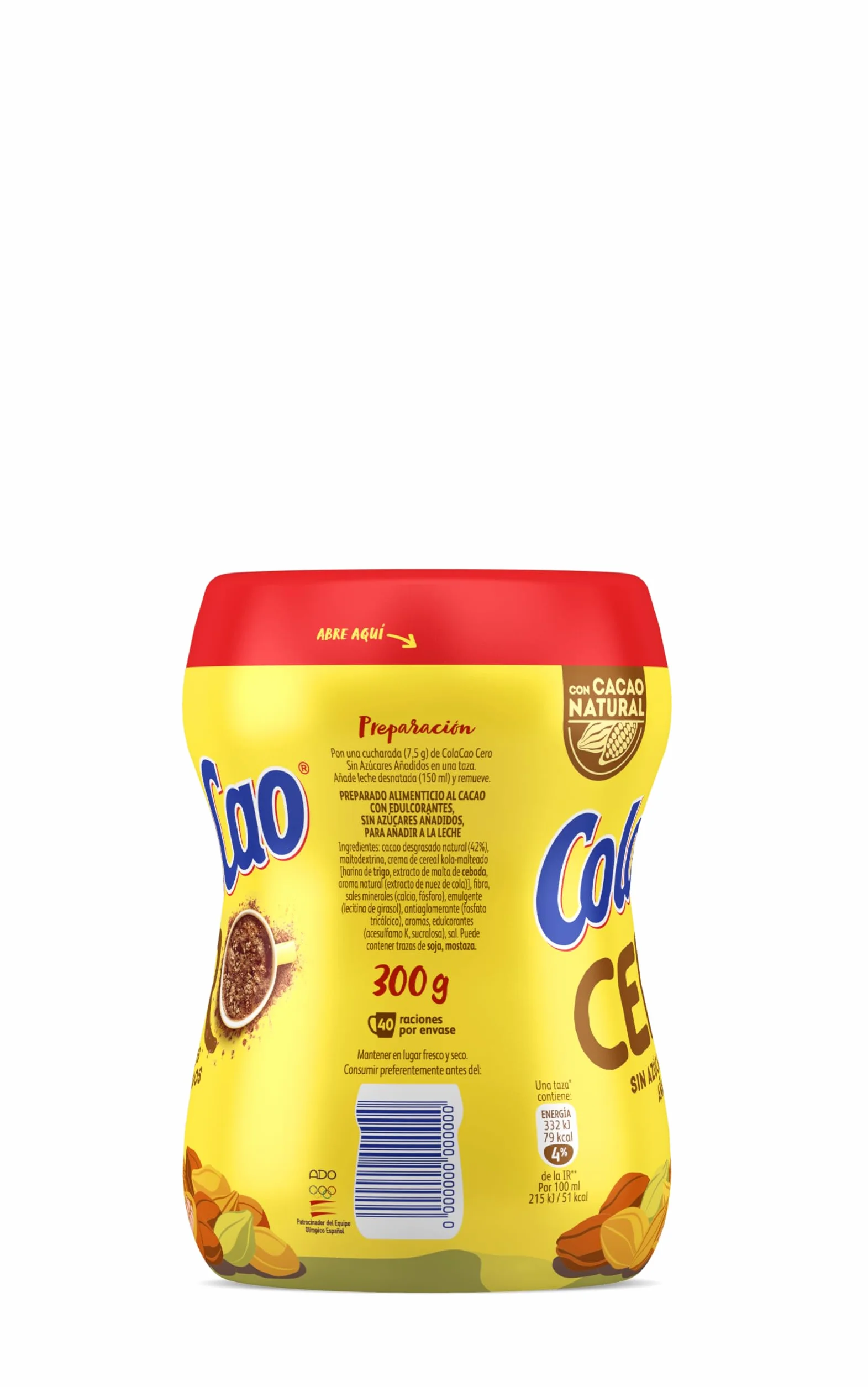 ColaCao - Kakaopulver 0%