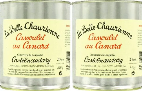 La Belle Chaurienne Cassoulet Au Canard Francuski Cassoulet z kaczką 2 x 840
