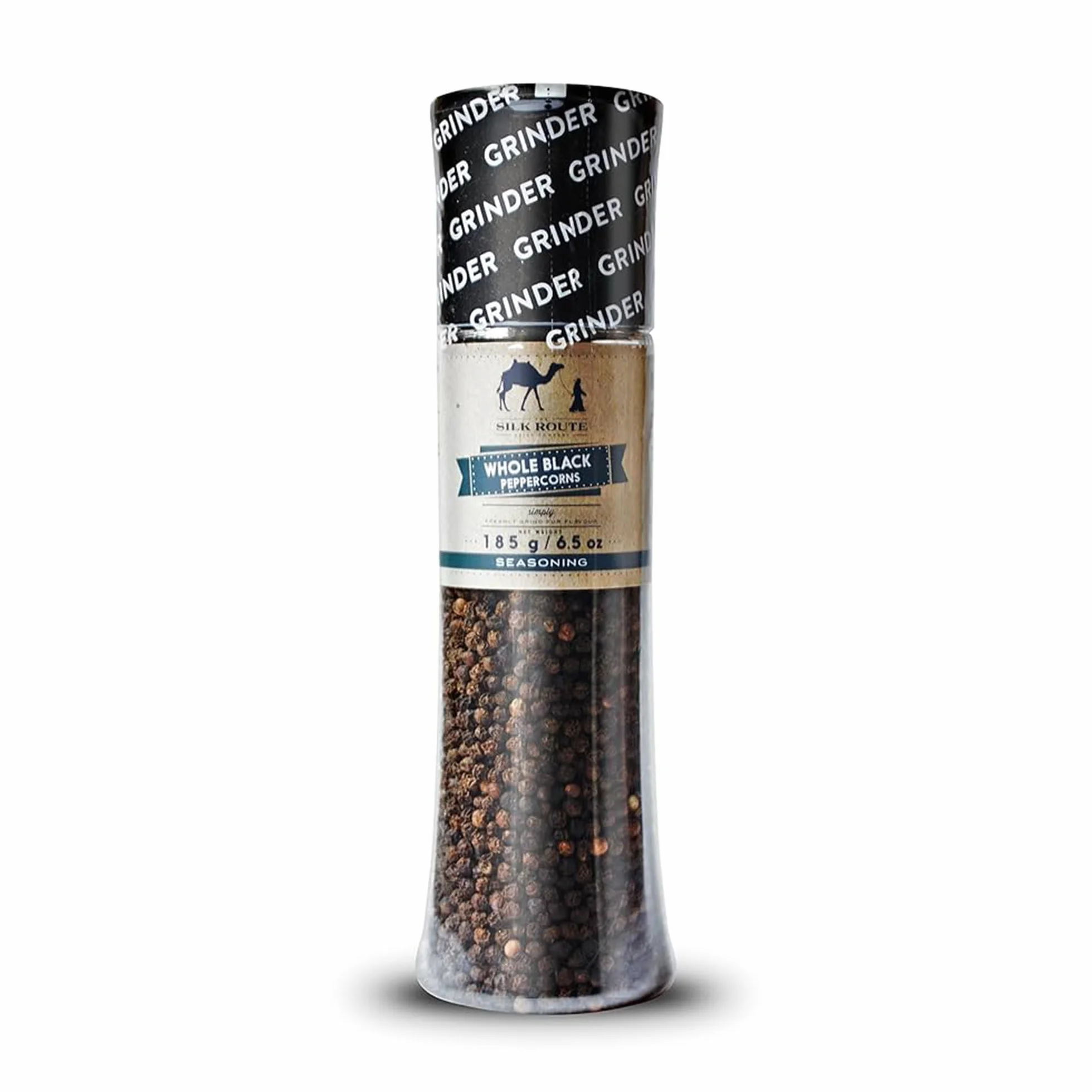 Młynek do pieprzu czarny 185 g