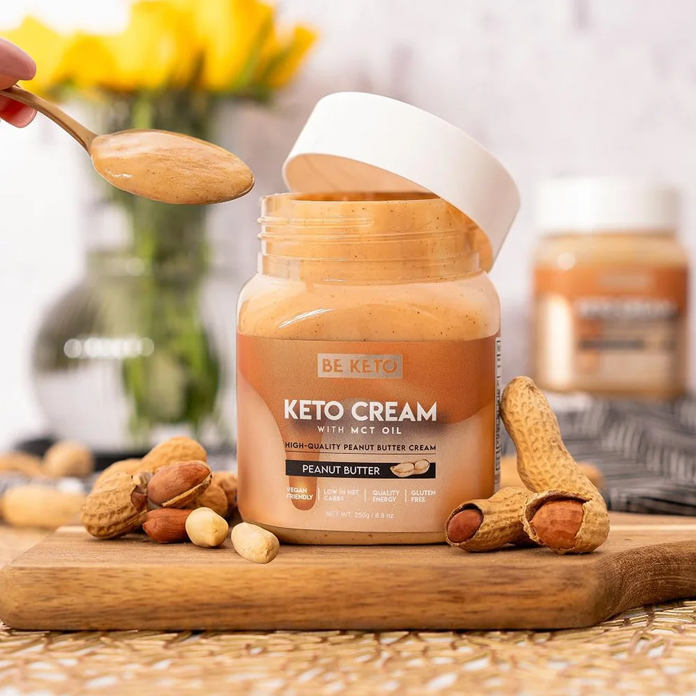 Keto Krem™ Doskonałe Masło Orzechowe 250g