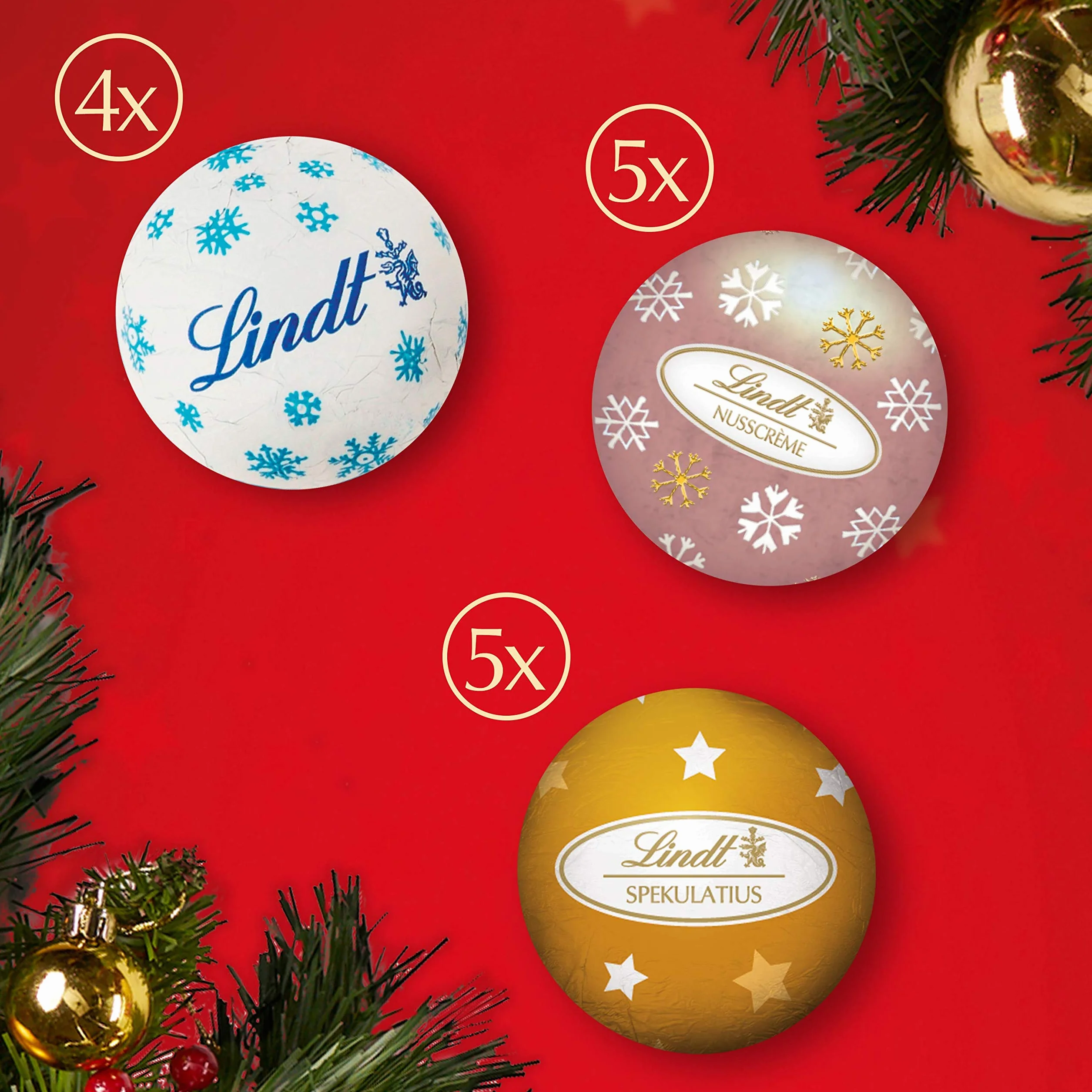 Lindt & Sprüngli Kalendarz adwentowy 115 g