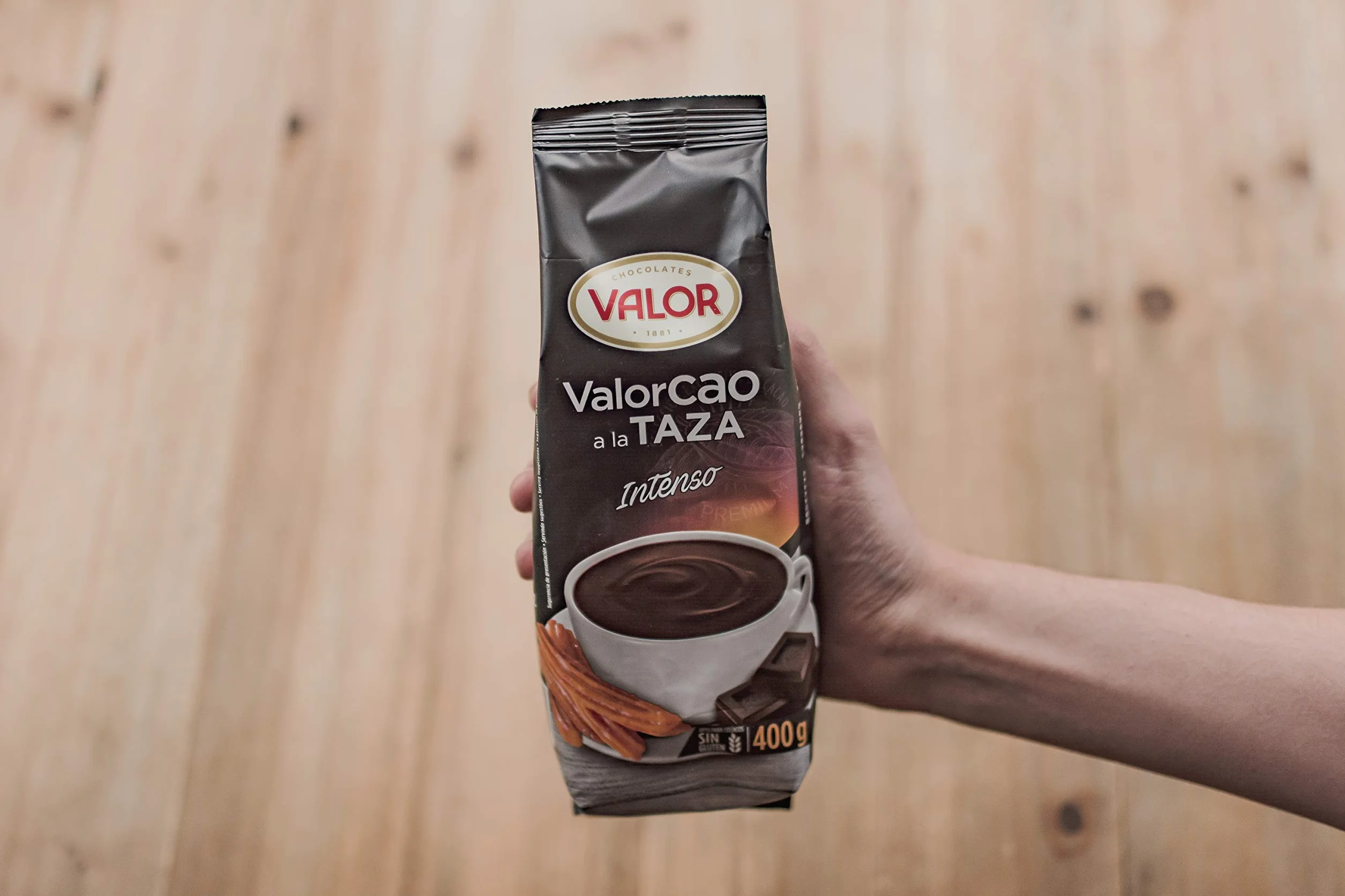 Valor Valorcao Chocolate A La Taza Negro Intenso, 400g