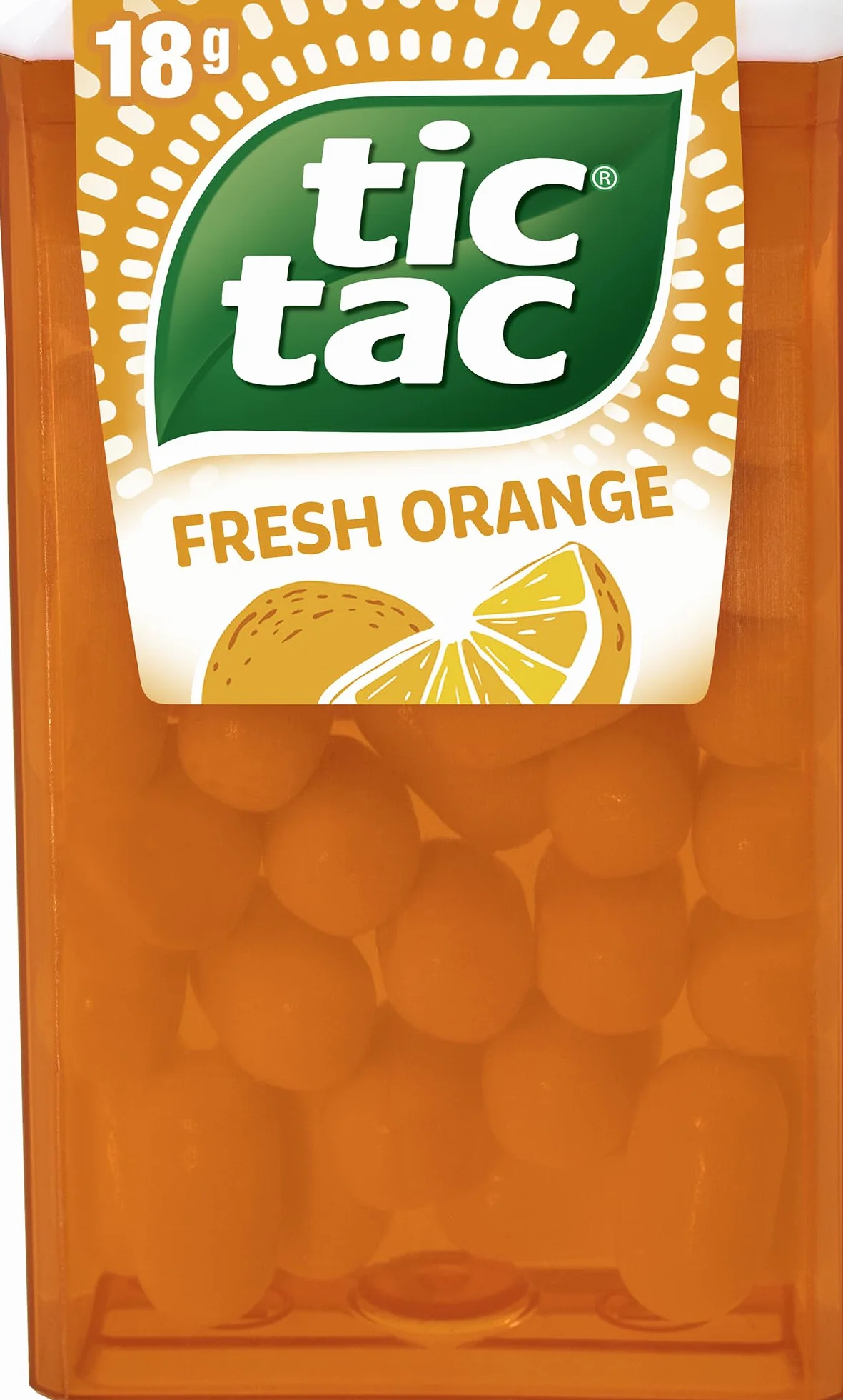 FERRERO Tic Tac Drażetki o smaku pomarańczowym 18 g