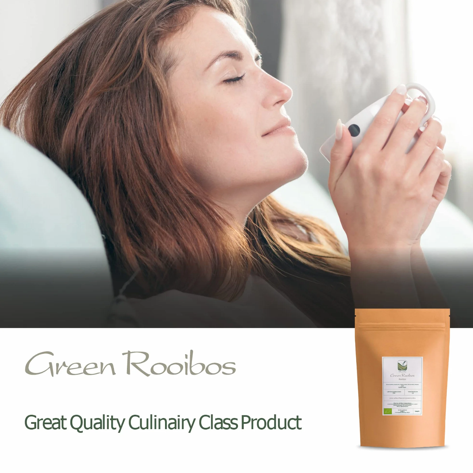 Green Rooibos Loose Tea - Direct From South Africa -