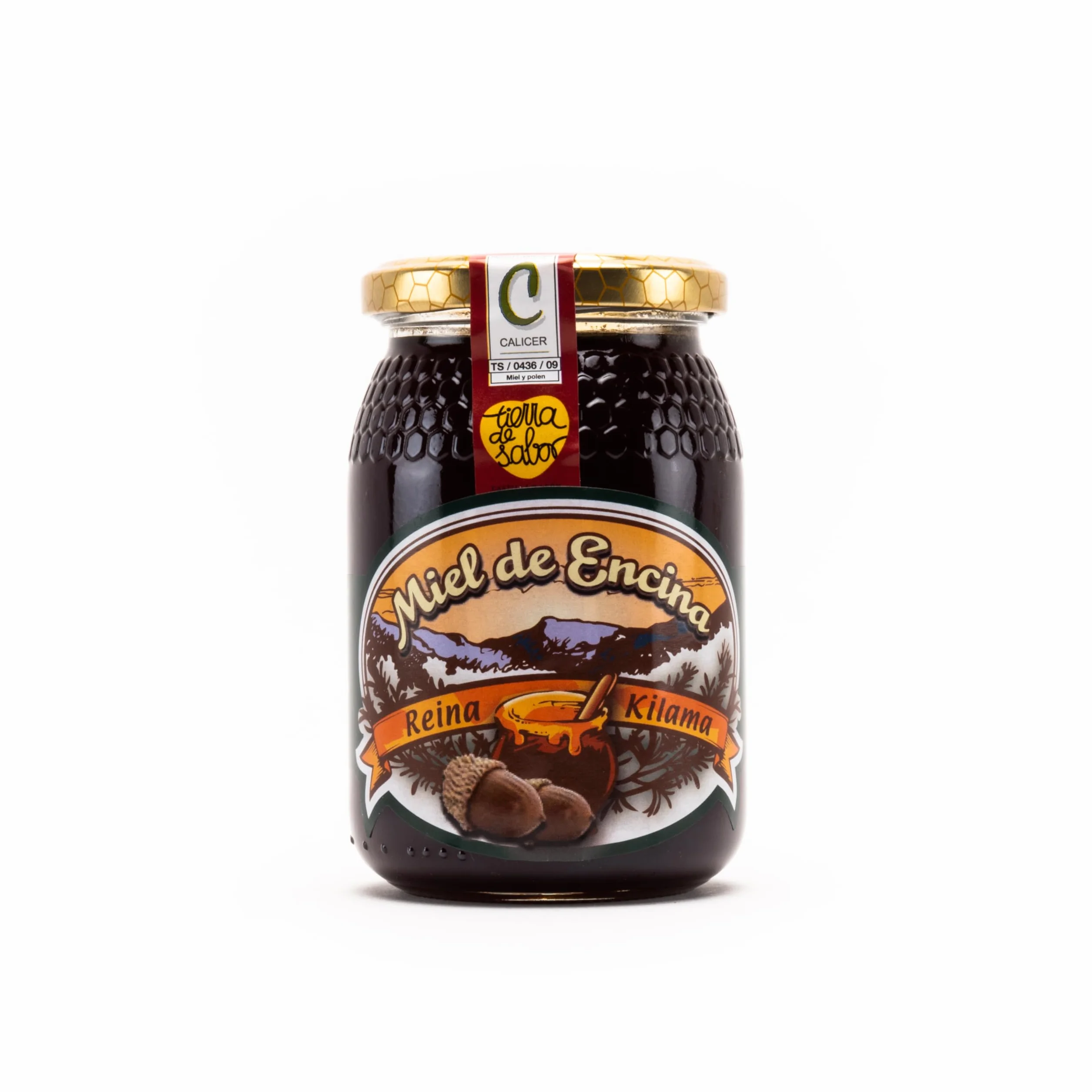Miód pszczeli z dębu Holm 500g hiszpański London Honey Awards Platyna