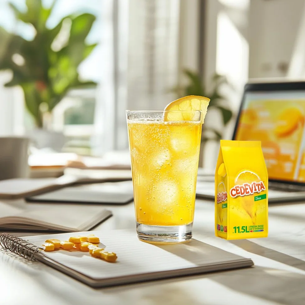 Cedevita napój instant o smaku cytrynowym - zawiera 9 witamin dodających energii ciału i duszy - rewitalizuje Cię owocowym proszkiem wzbogaconym witaminami - 900 g na 11,5 litra (cytryna)