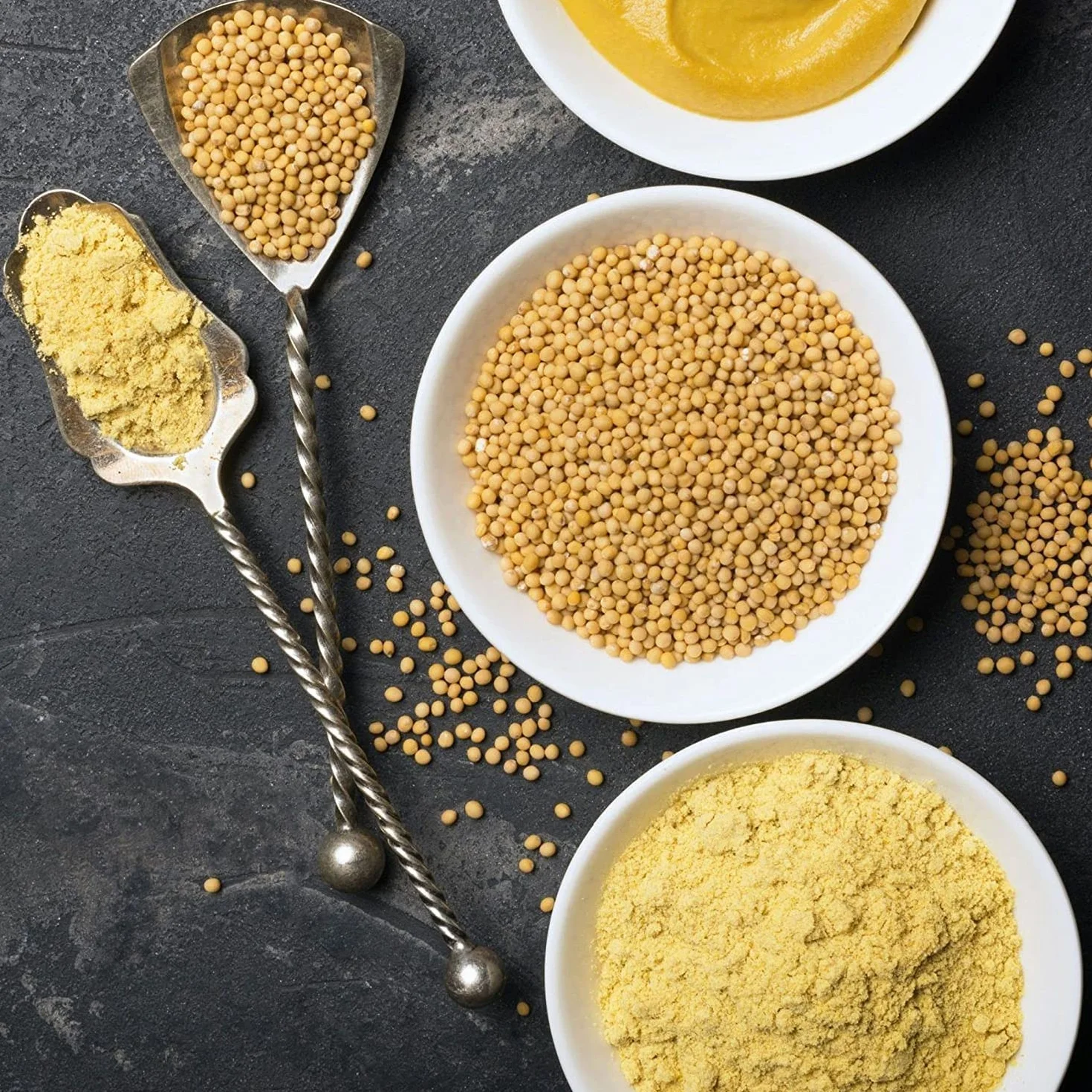 Alpi Nature Proszek z Gorczycy Żółtej i Białej 1kg, Mielone Nasiona Gorczycy Białej i Żółtej