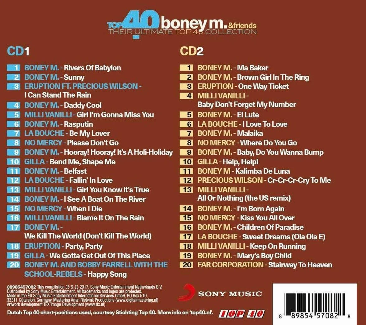 Boney M. & Friends - Top 40 - Boney M. And Friends