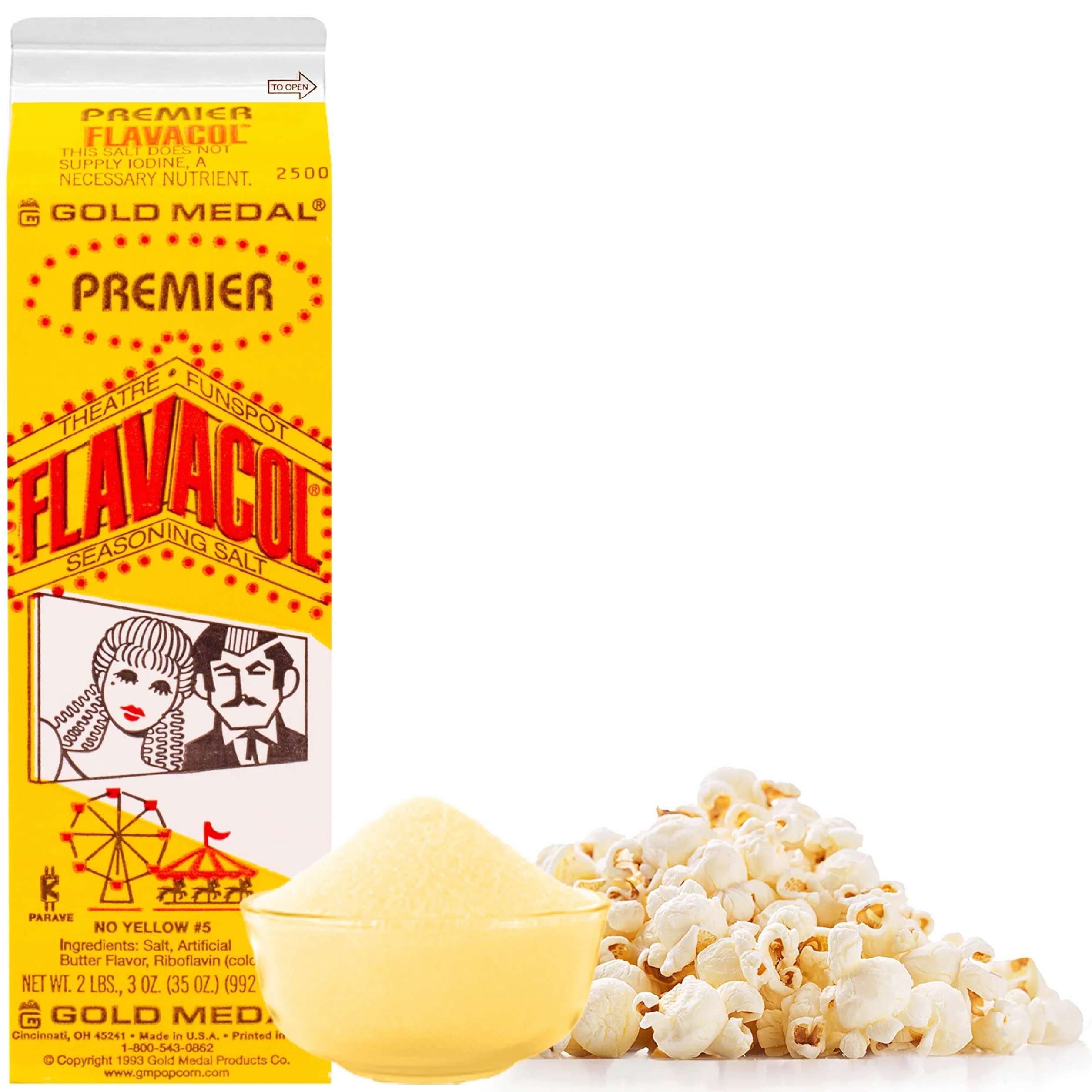 Gold Medal Flavacol sól przyprawowa do popcornu