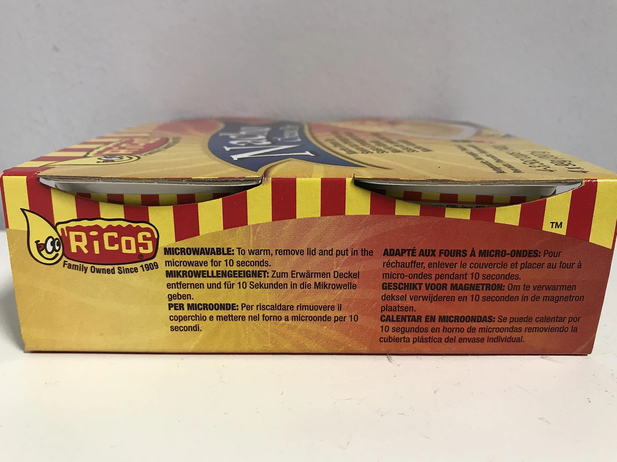 Rico's Nacho Cheese Dip, 4 x 3,5 unce by Rico's