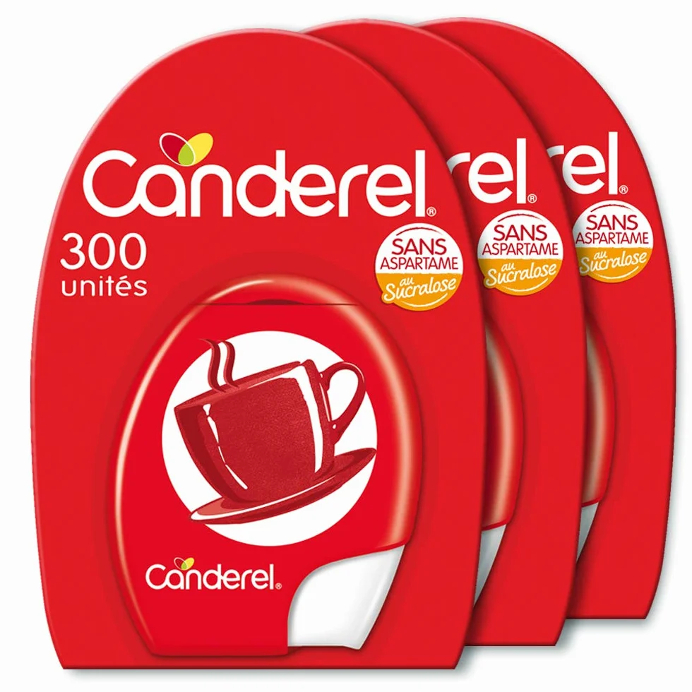 CANDEREL Sukraloza Słodzik 300 tabletek bezkaloryczny bez aspartamu