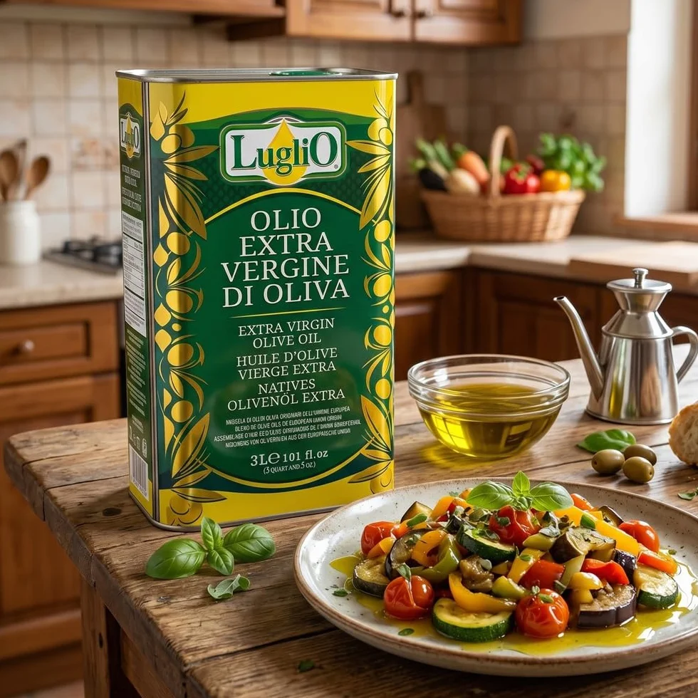 Olio Luglio Oliwa z Oliwek z Pierwszego Tłoczenia 3 litry Kanister