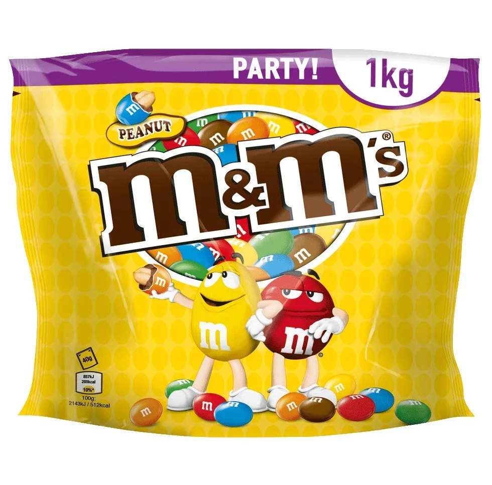 Mars Torba na imprezę z czekoladą orzechową M&M 1 kg