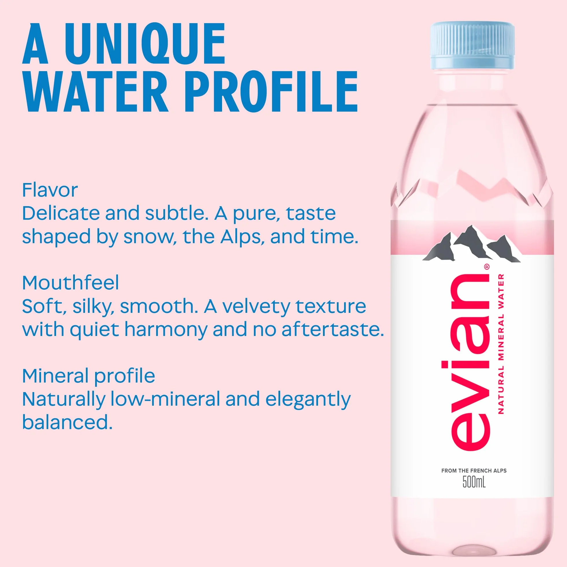 Evian Woda niegazowana 500 ml opakowanie 24 szt