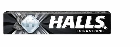 Halls Extra Strong cukierki mentolowe – intensywne odświeżenie, 33,5 g x 20 opakowań + Shipsy Block