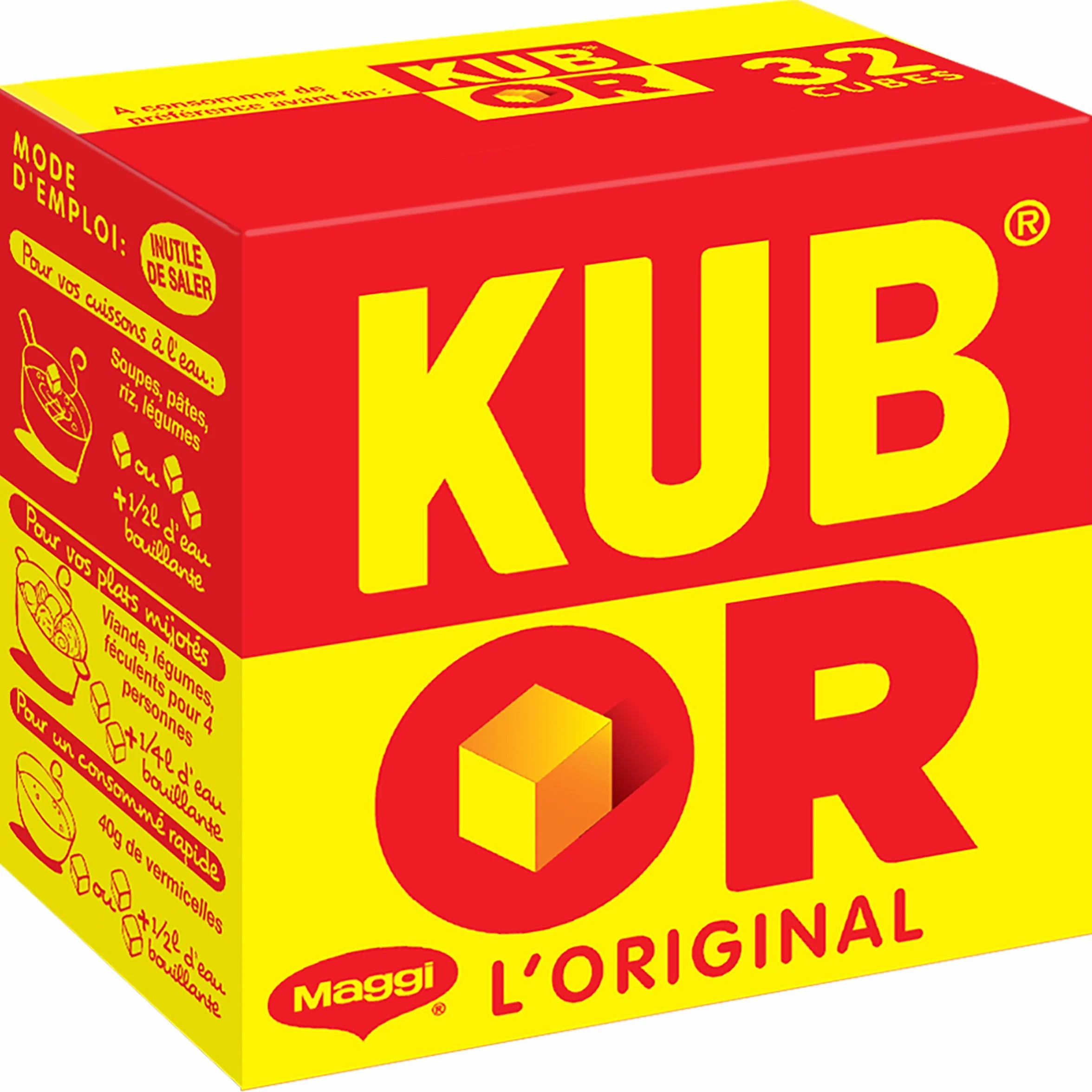 Maggi Maggi Maggi bouillon kub lub oryginalny (32 kostki) – 128 g