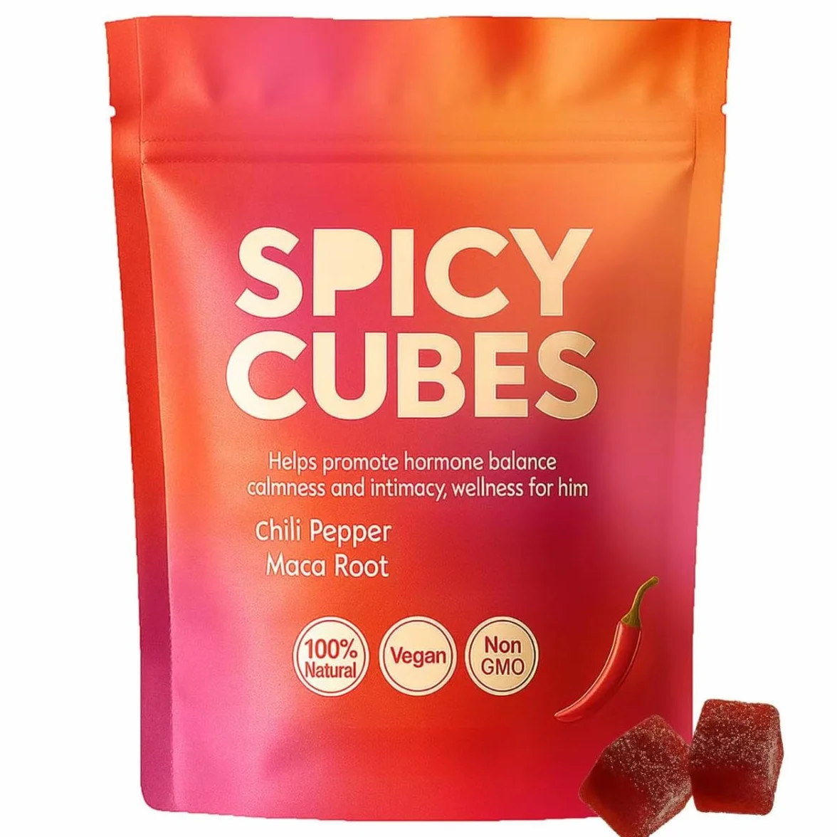 Żelki do seksu Spicy Cubes dla par