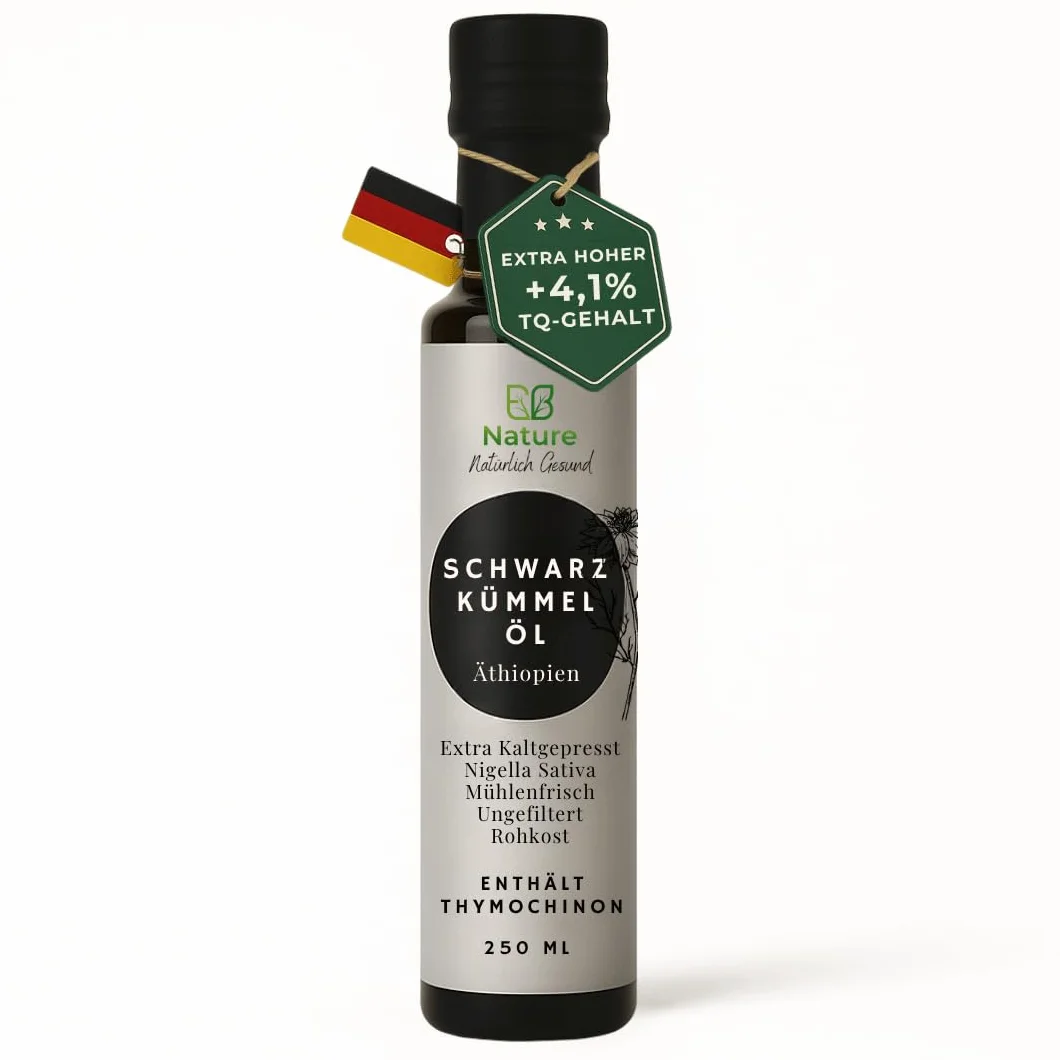 Olejek z czarnuszki niefiltrowany tłoczony na zimno Nigella Sativa 100% naturalny 250 ml