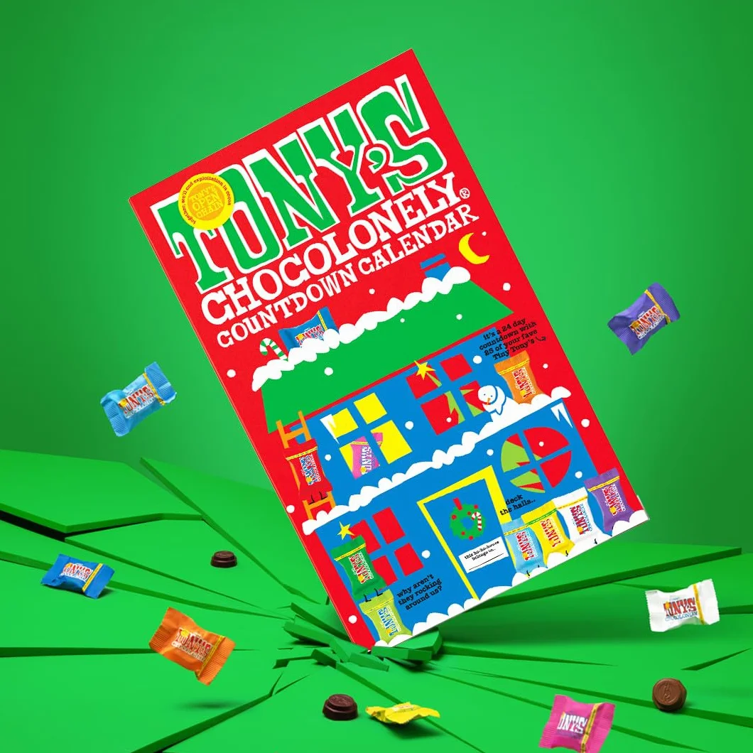 Tony's Chocolonely Kerst Big Tinycalendar 225gr