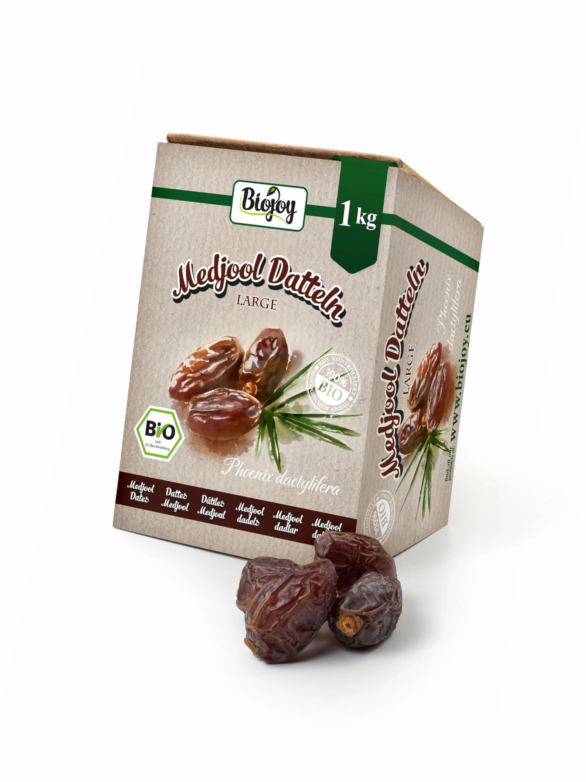 Biojoy Bio-Daktyle Medjool z Izraela, królewskie, 1 kg