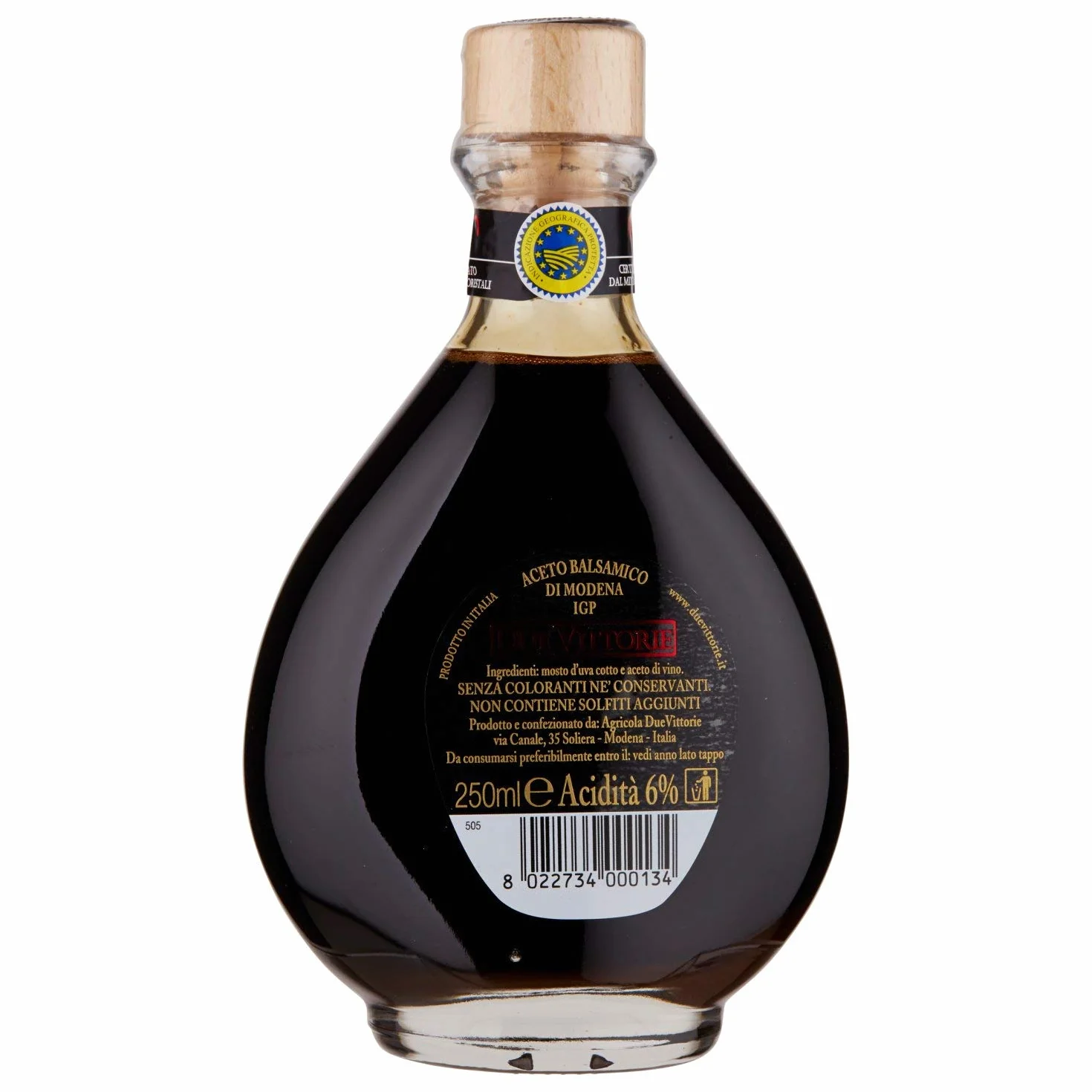 Ocet balsamiczny z Modeny 250ml Due Vittorie
