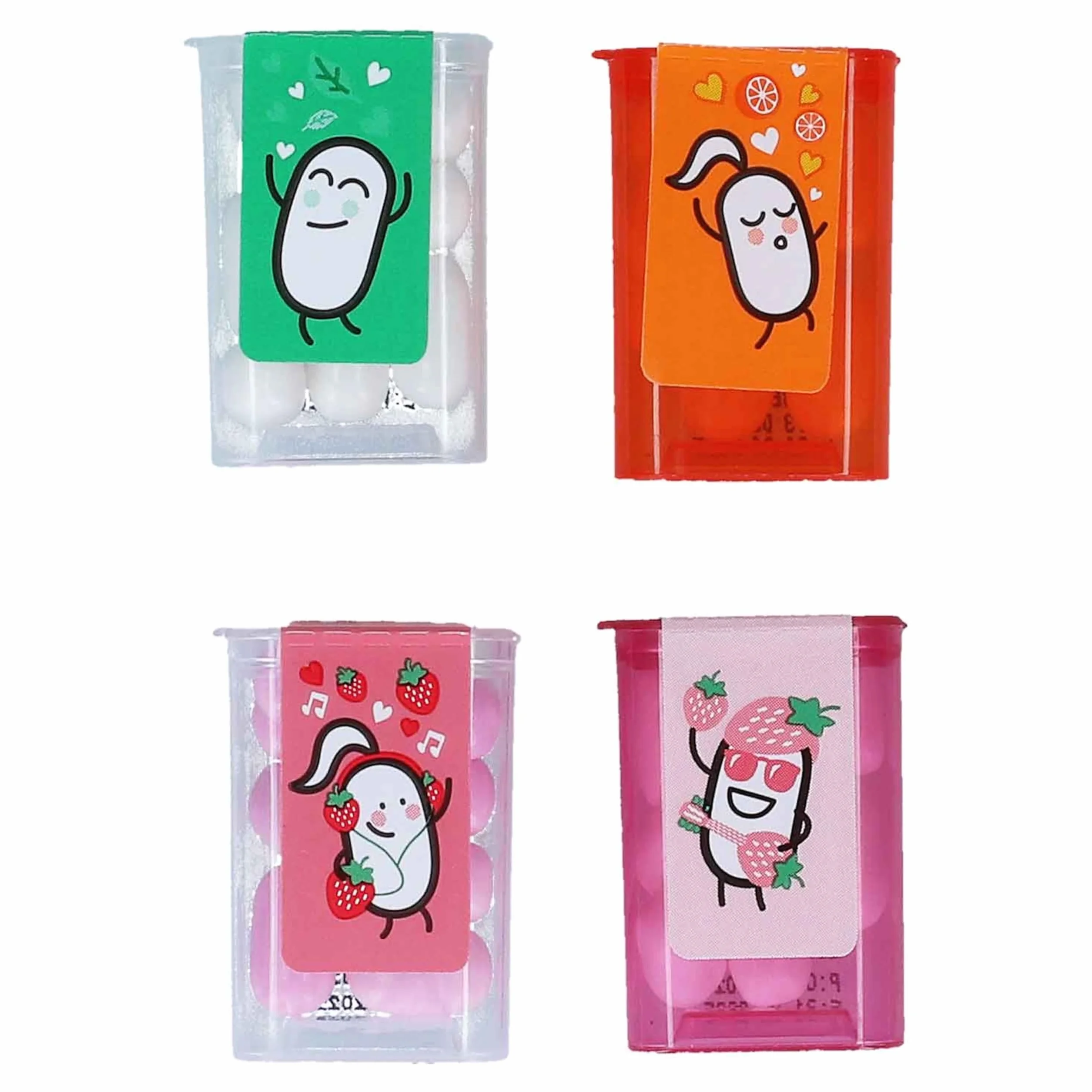 Tic Tac Travels Strawberry cukierki owocowe 60szt