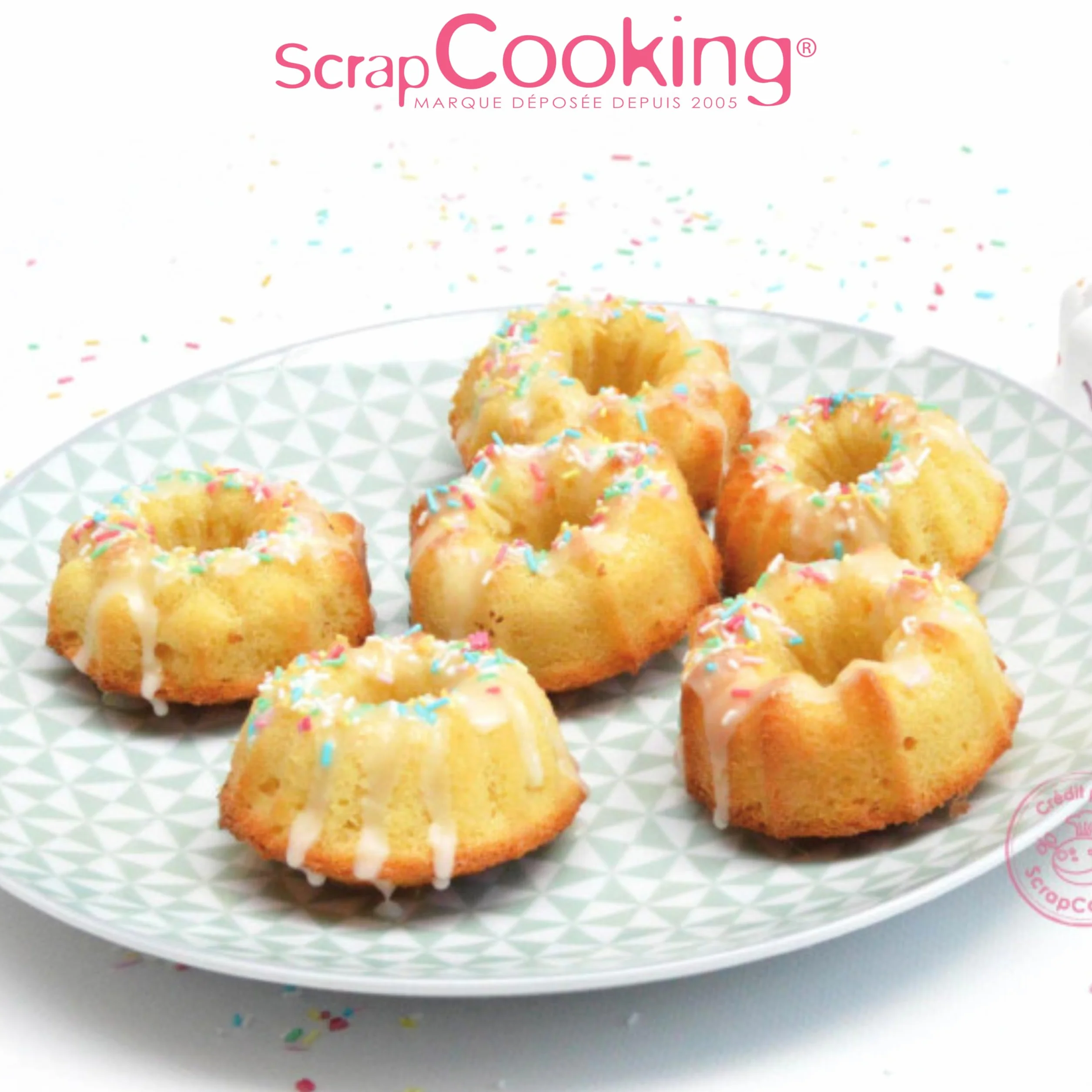 ScrapCooking - Wielobarwny słoik na słodkie dekoracje Wermiszel 80 g - Kolorowe konfetti cukrowe - Dekoracja ciasta, desery, ciasta, ciastka, babeczki, urodziny - Wzór ciasta - 7436