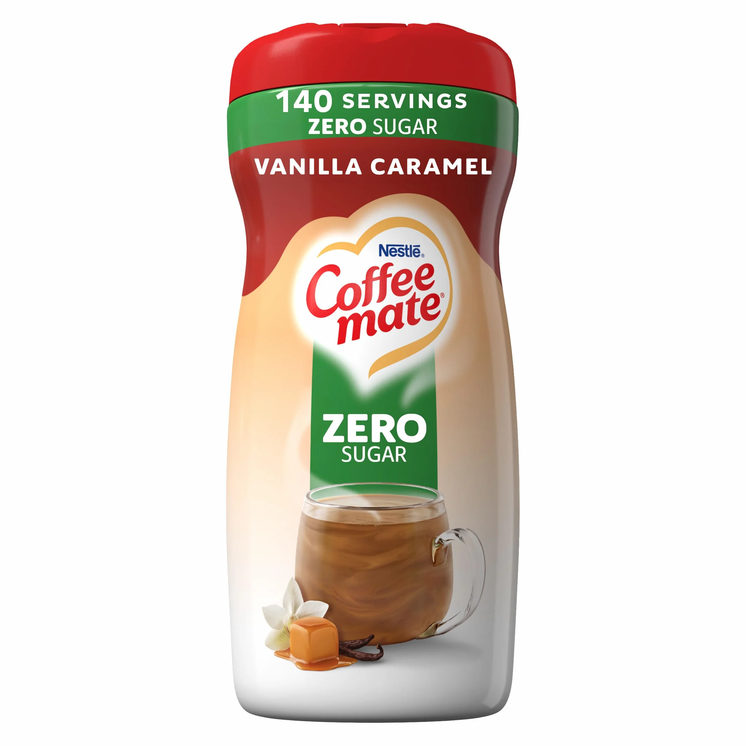 Nestle Coffee-Mate Vanilla Caramel Sugar Free, 1 opakowanie (1 x opakowanie 289 g)