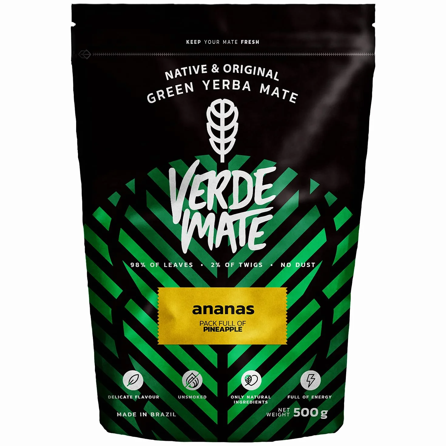 Verde Mate Green Fruity Yerba Mate 3 x 500 g mango maracuya ananas dragon brazylijski