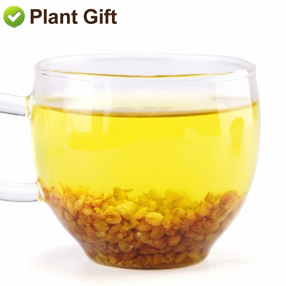 Organic Black Buckwheat Tea 240g 8.46oz Pieczona herbata gryki bez kofeiny bezglutenowa naturalna