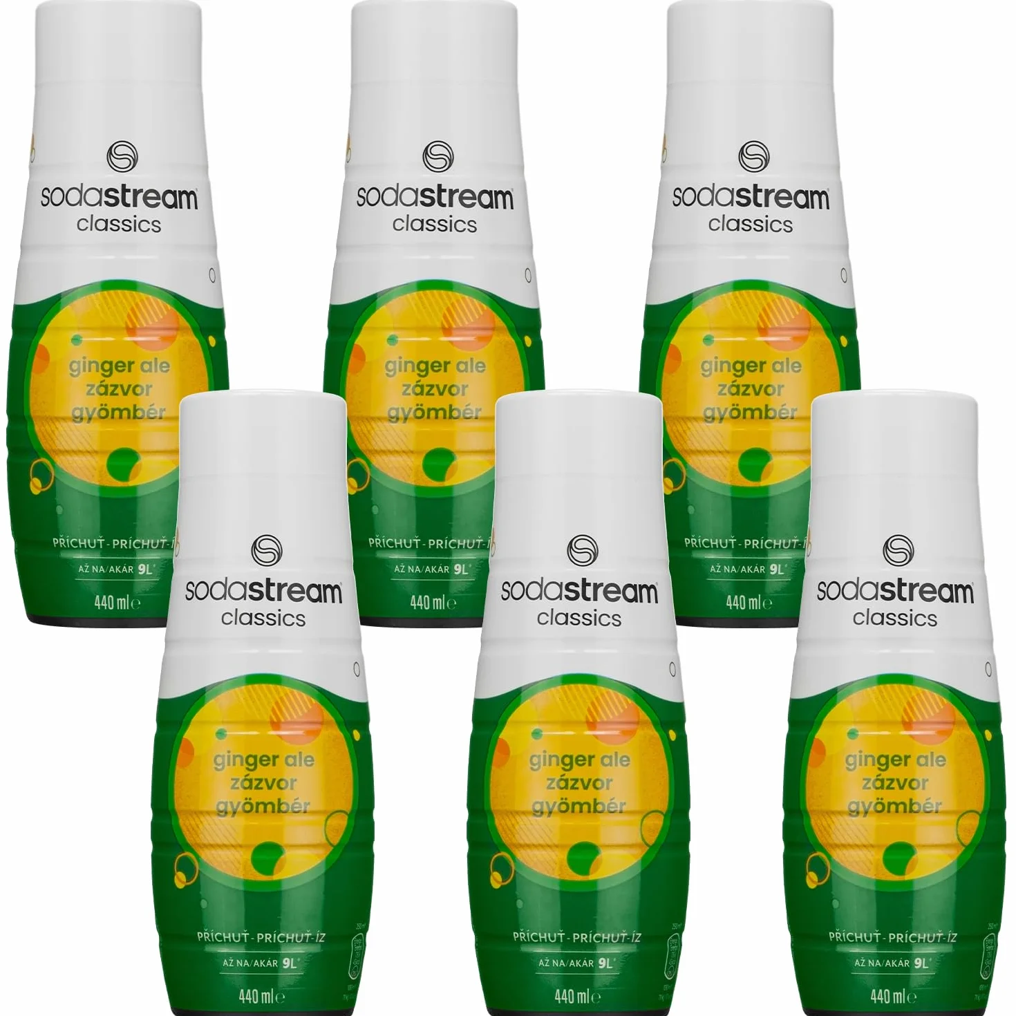 Sodastream Syrop Ginger Ale Imbirowy Koncentrat do Saturatora 440ml