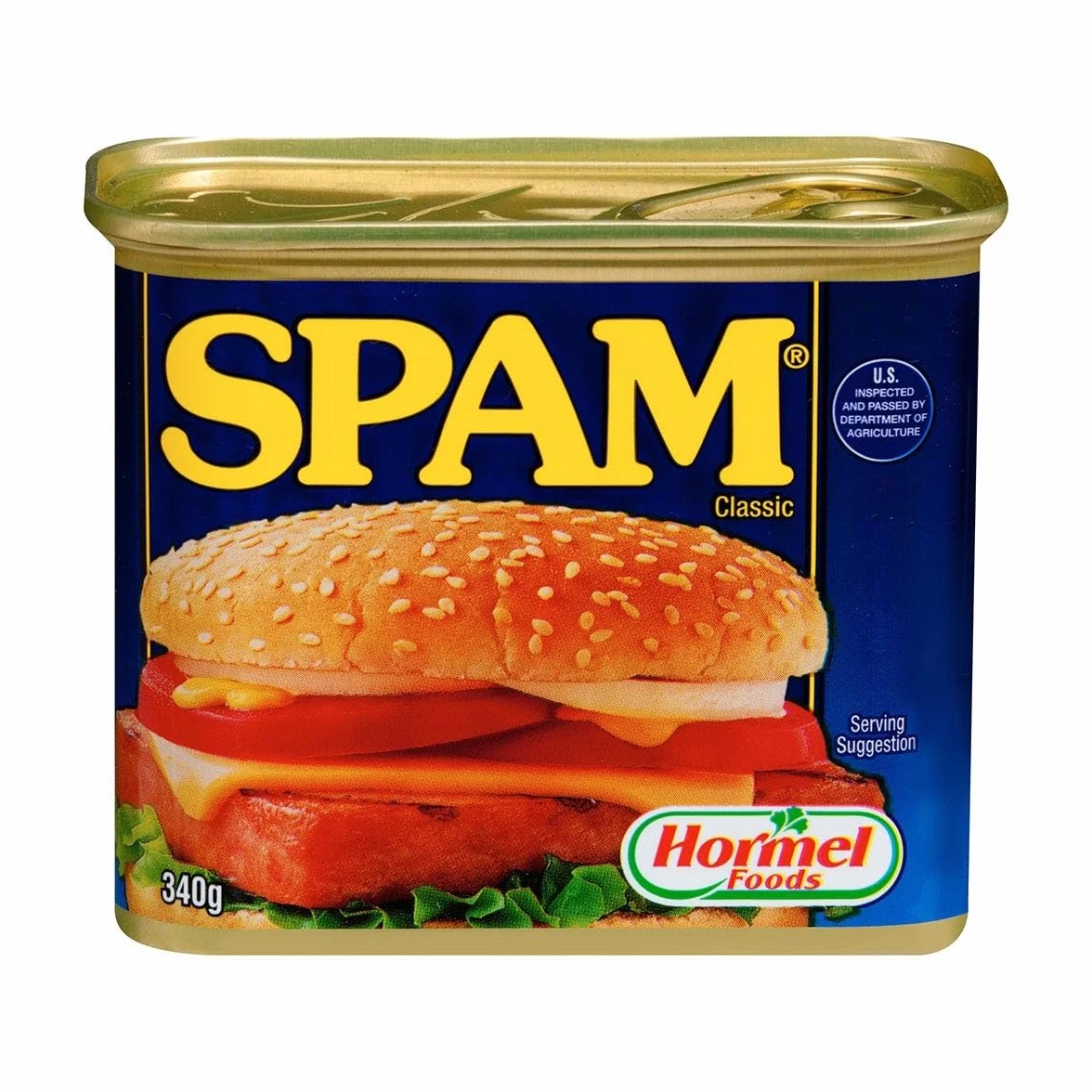 Spam siekana wieprzowina i szynka, 340 g