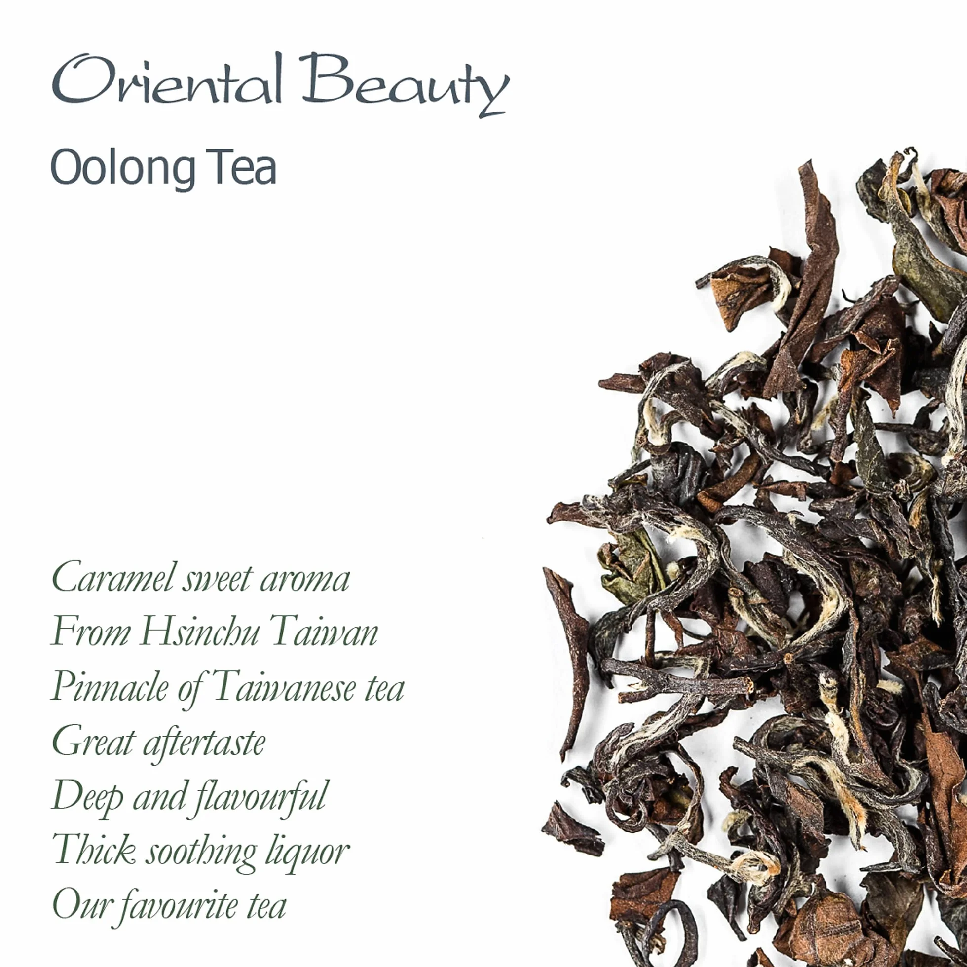 Oriental Beauty Taiwan Oolong Tea Dongfang Meiren White Tip Oolong 50g
