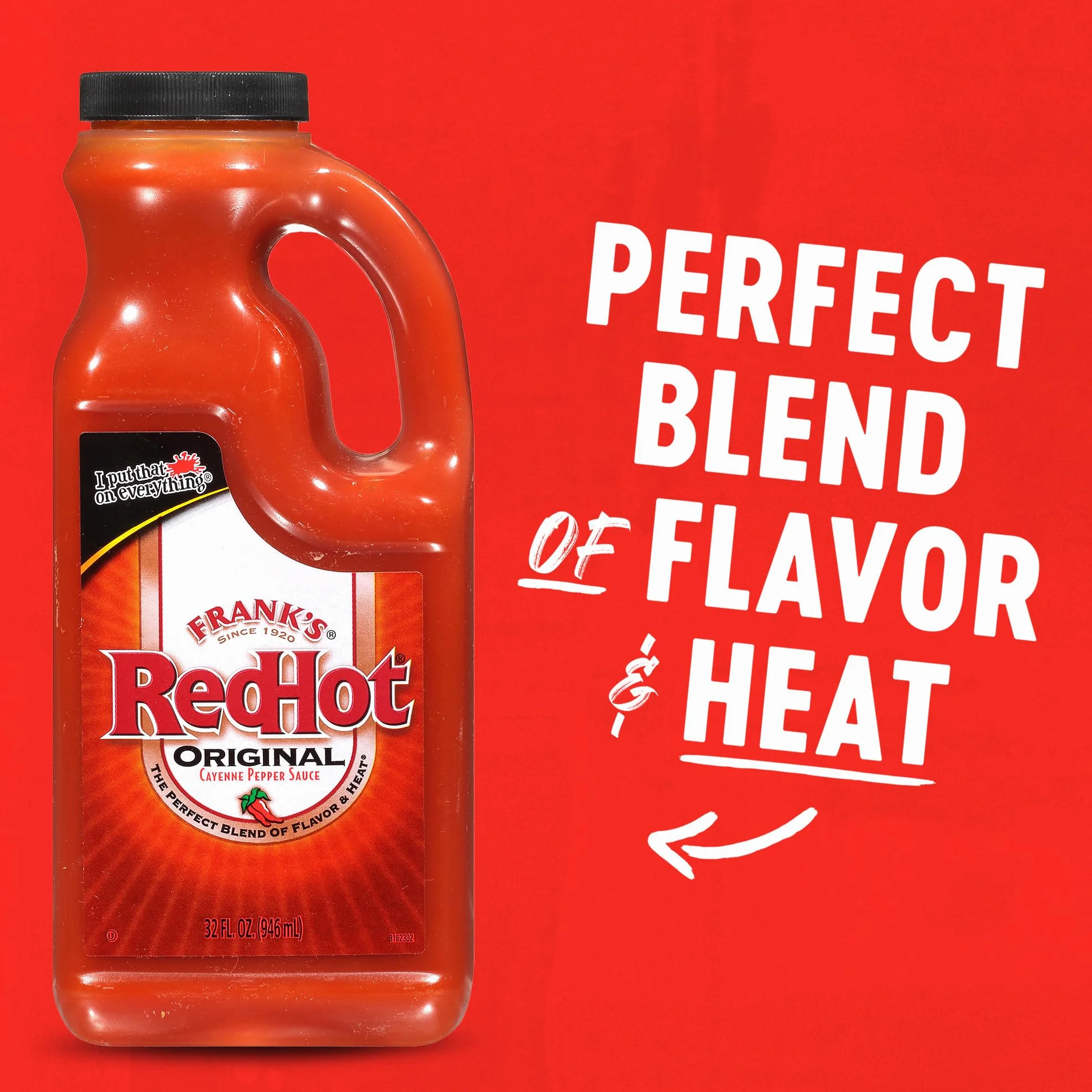 Fran's Redhot Cayenne Pepper Original Hot Sos 946 ml